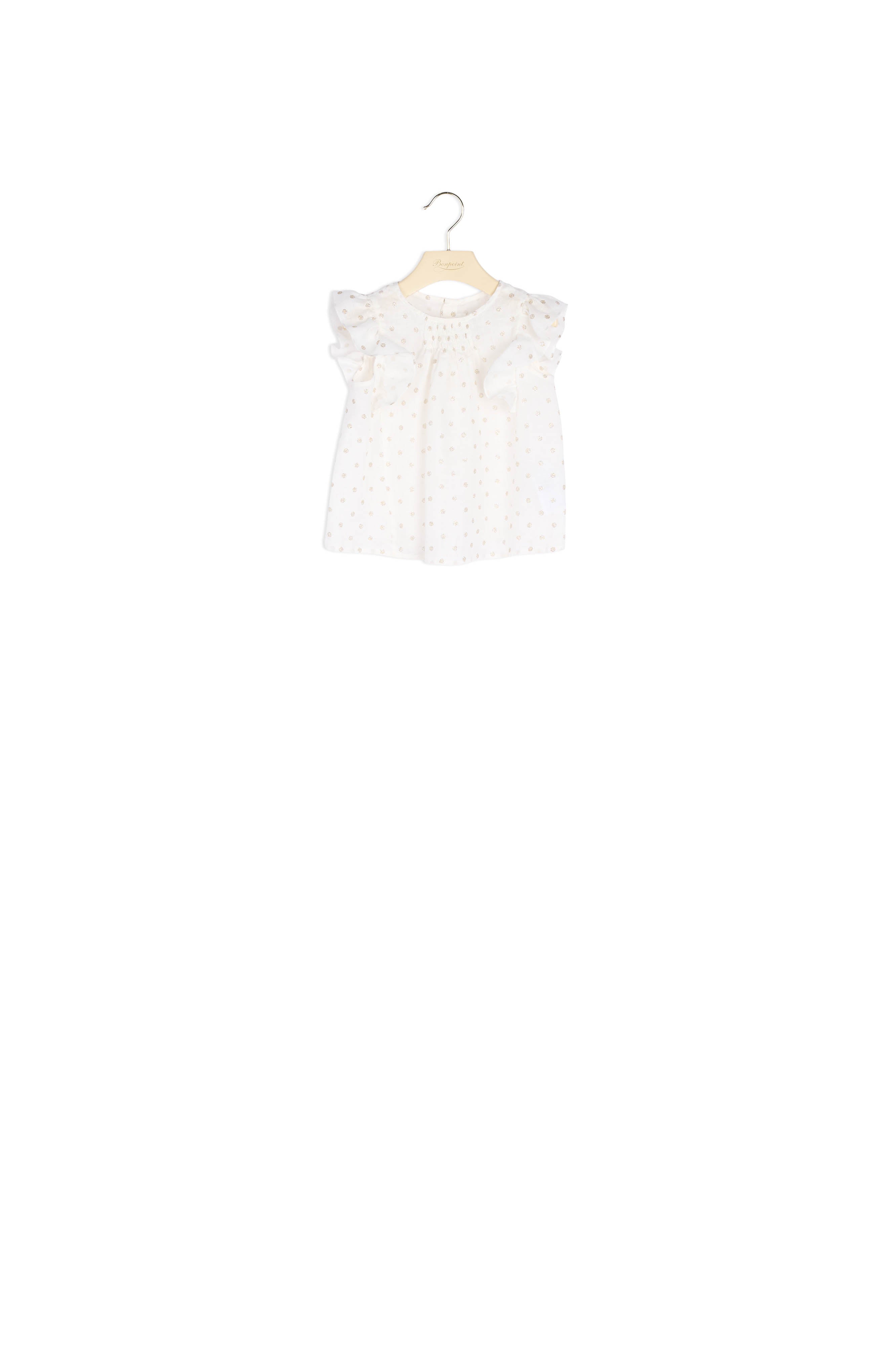 Blouse manches courtes Nilune - Bonpoint vintage