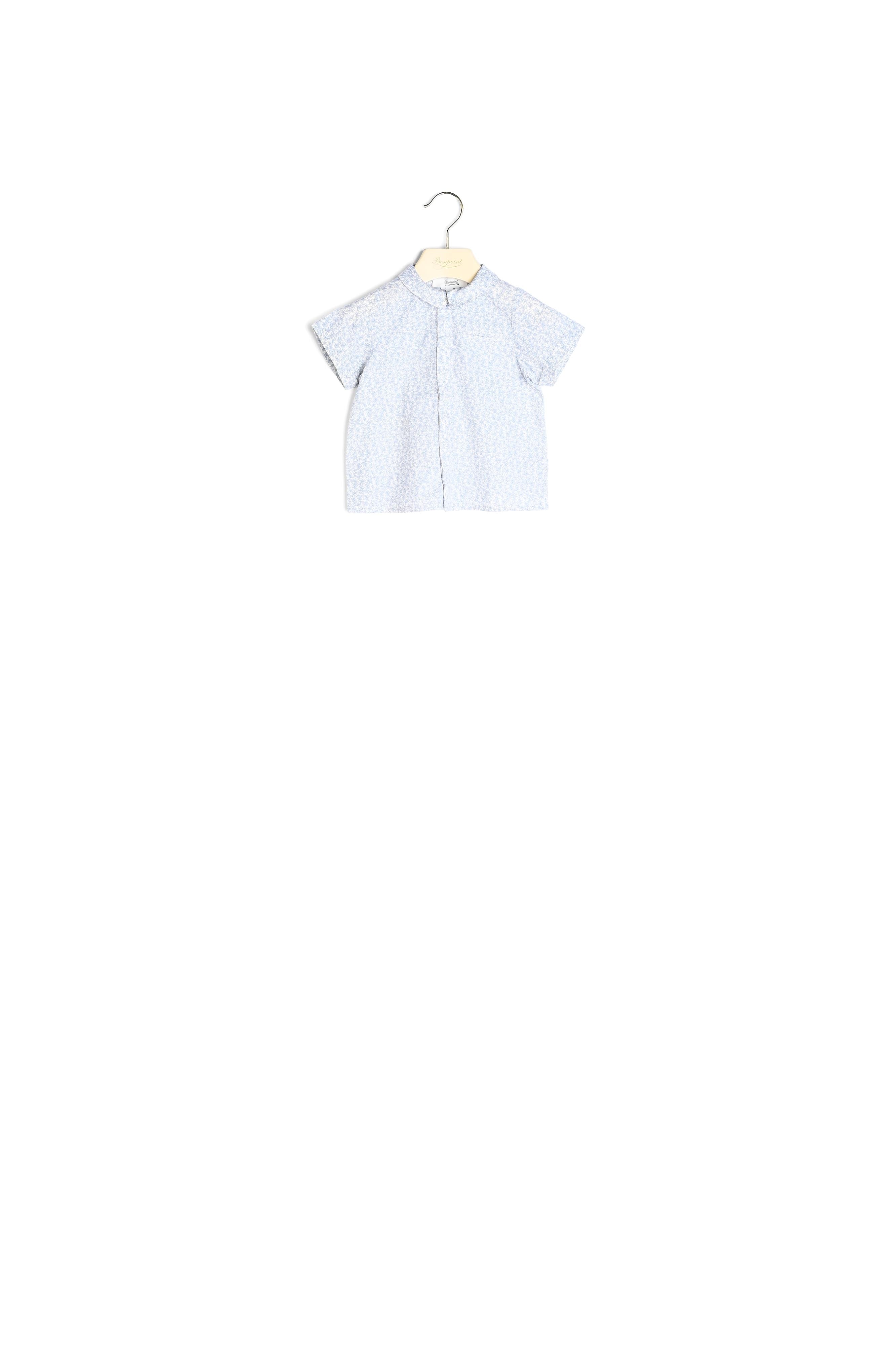 Chemise manches courtes Nicolas - Bonpoint vintage