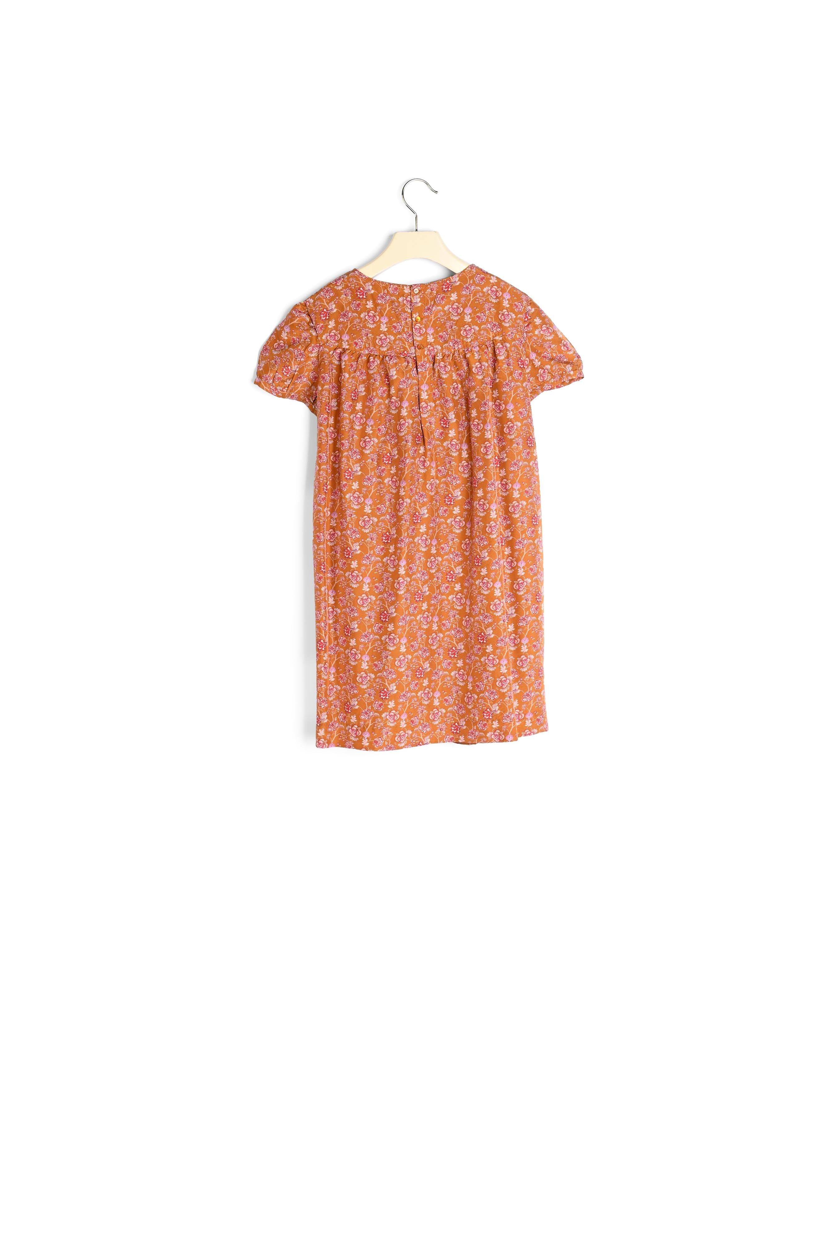 Robe en soie imprimée - Bonpoint vintage