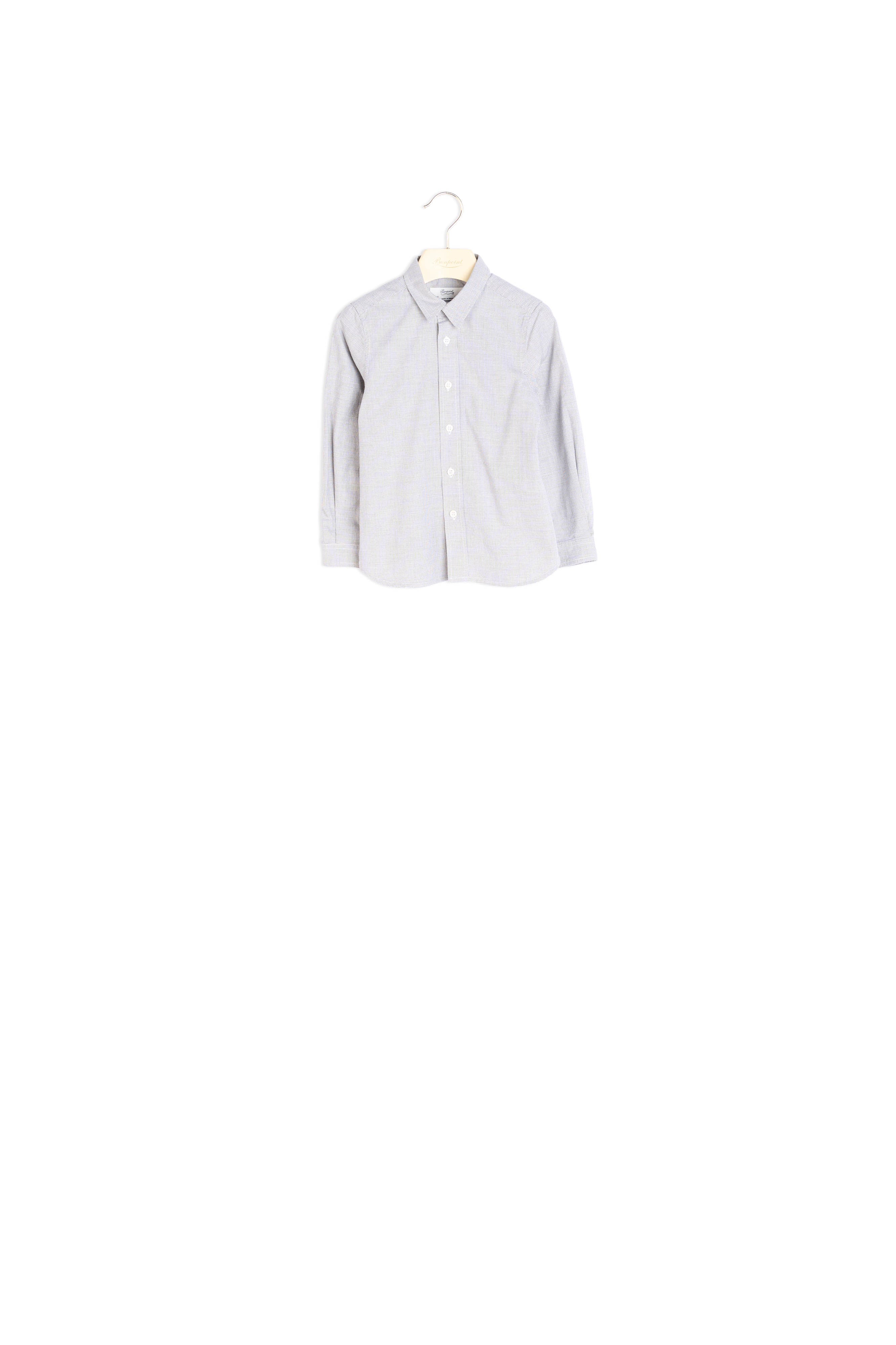 Chemise en twill à carreaux - Bonpoint vintage