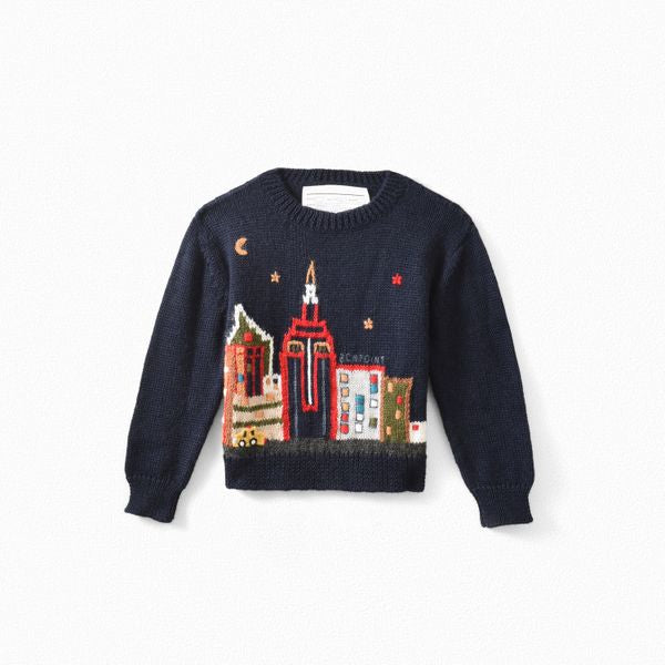 Pull en alpaga garçon - Bonpoint vintage