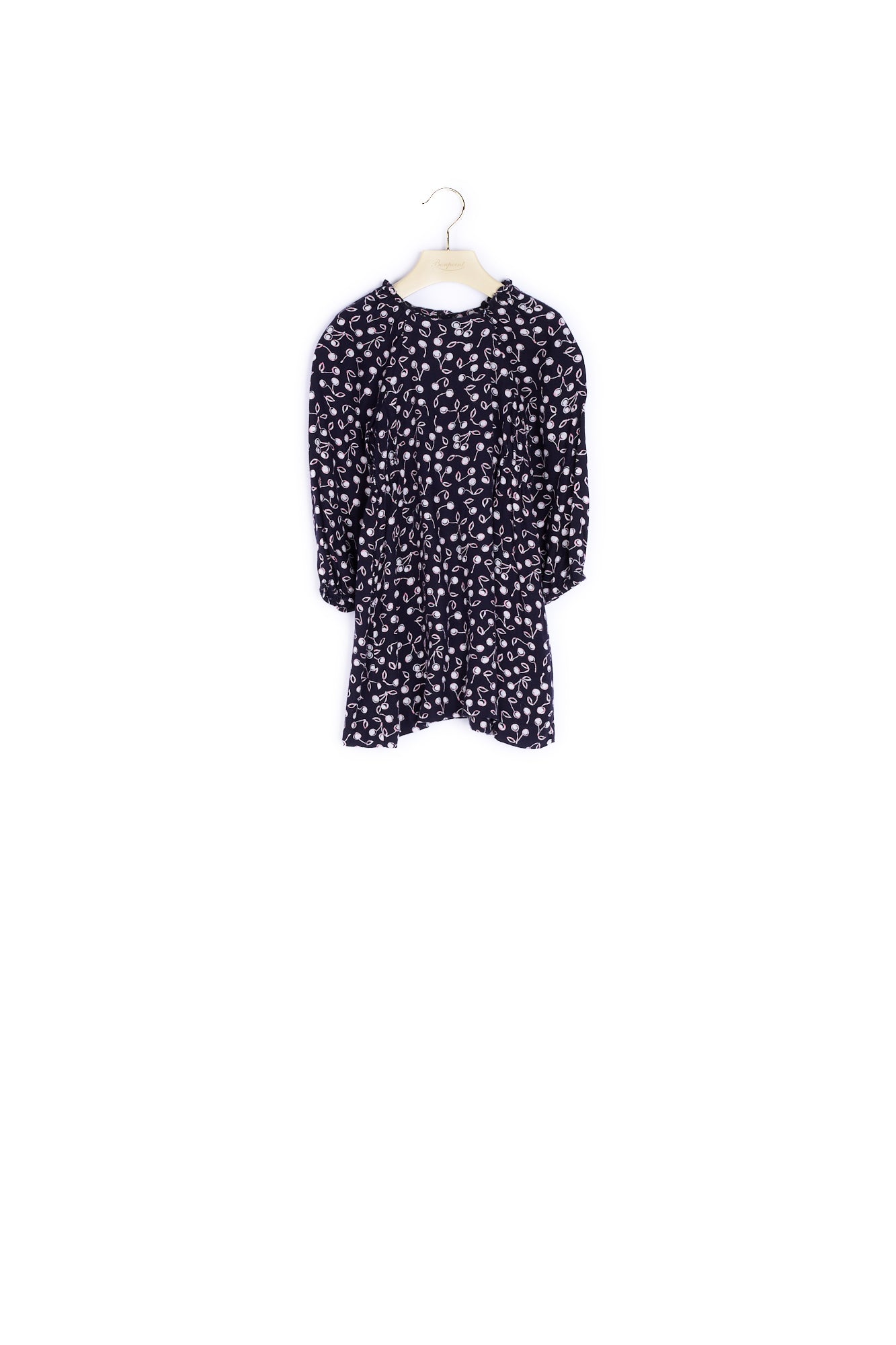 Robe en twill imprimé cerises - Bonpoint vintage