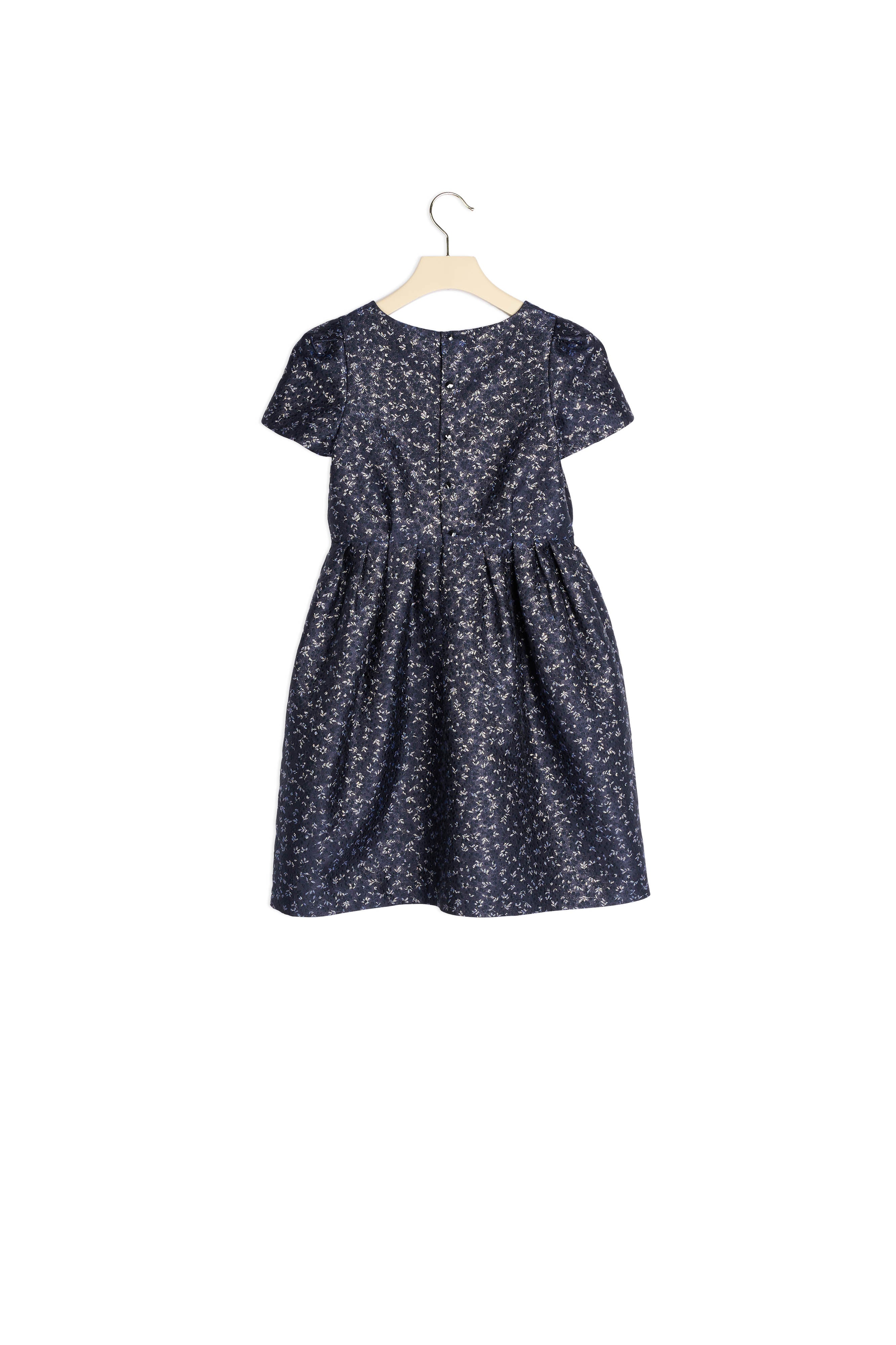 Robe de cérémonie imprimée fille - Bonpoint vintage