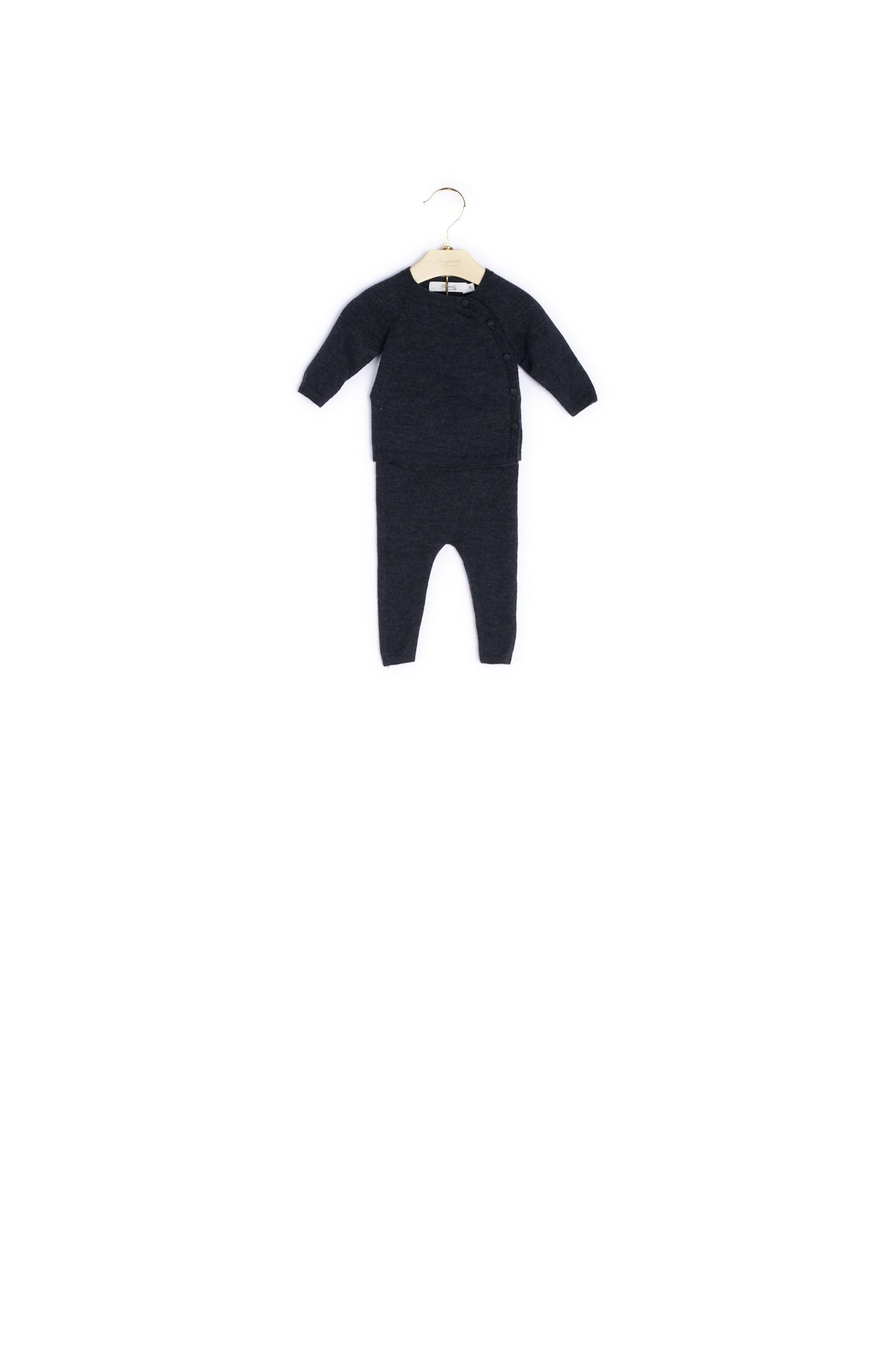 Ensemble en mérinos bébé - Bonpoint vintage