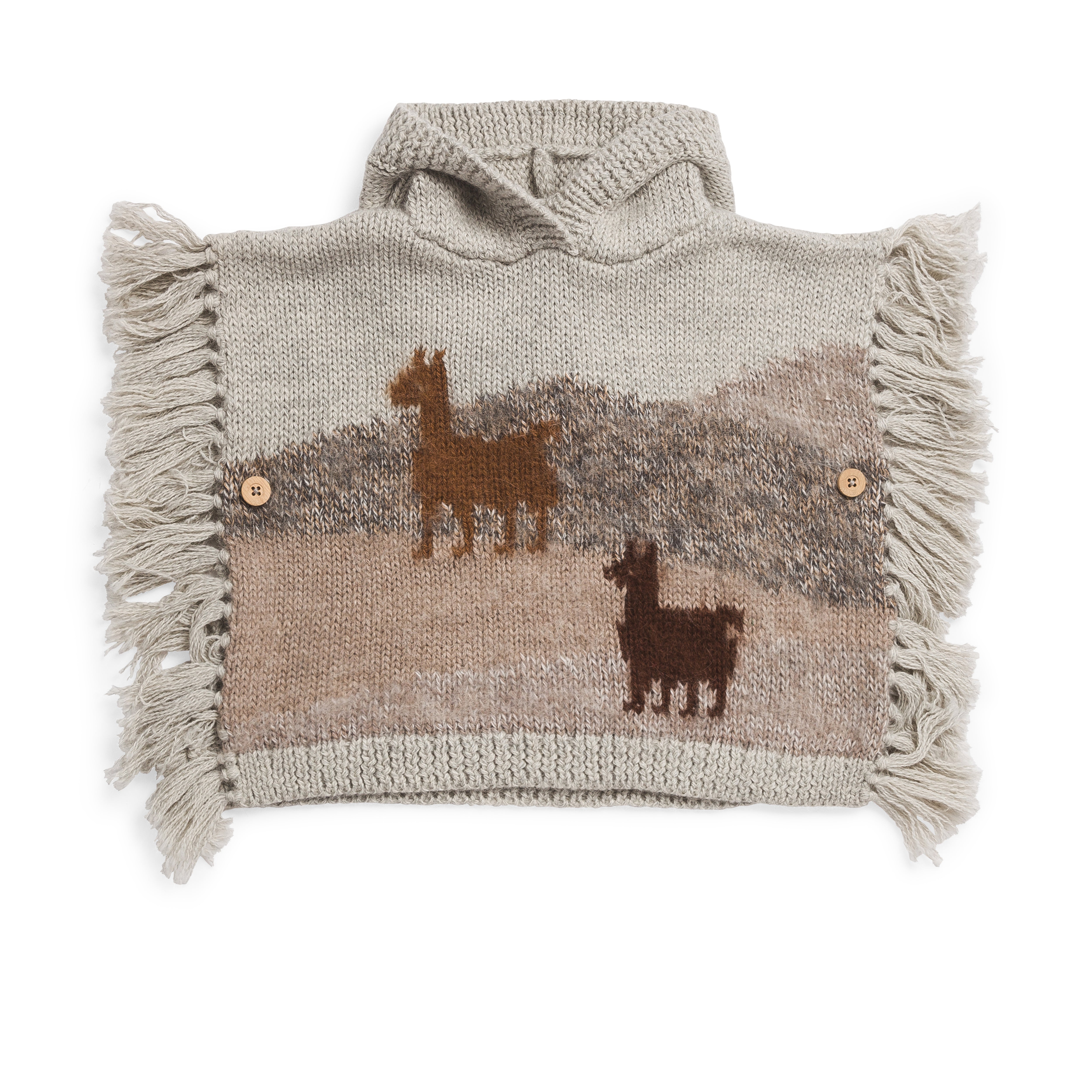 Poncho Maille - Bonpoint vintage