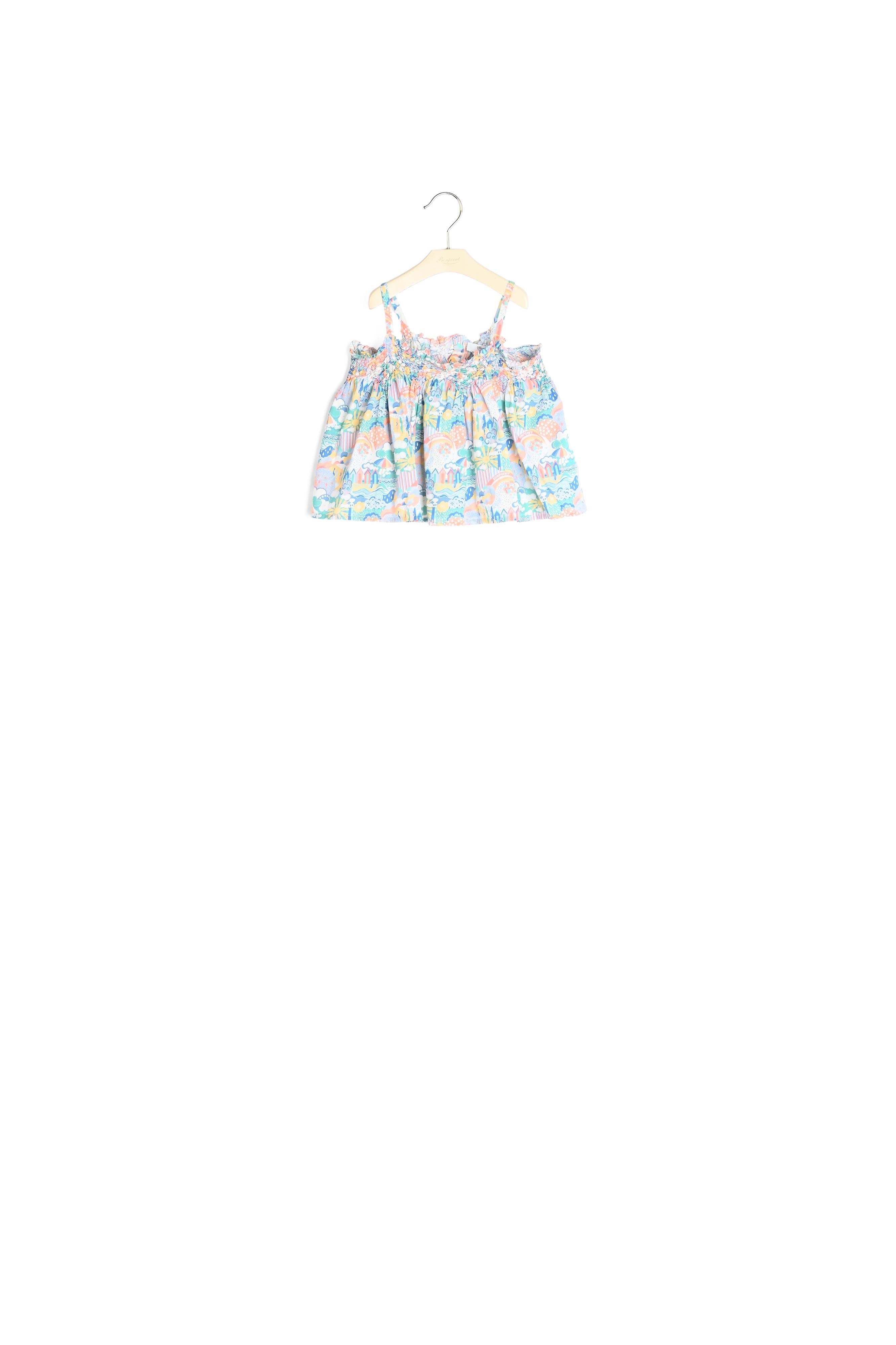 Blouse en tissu Liberty - Bonpoint vintage