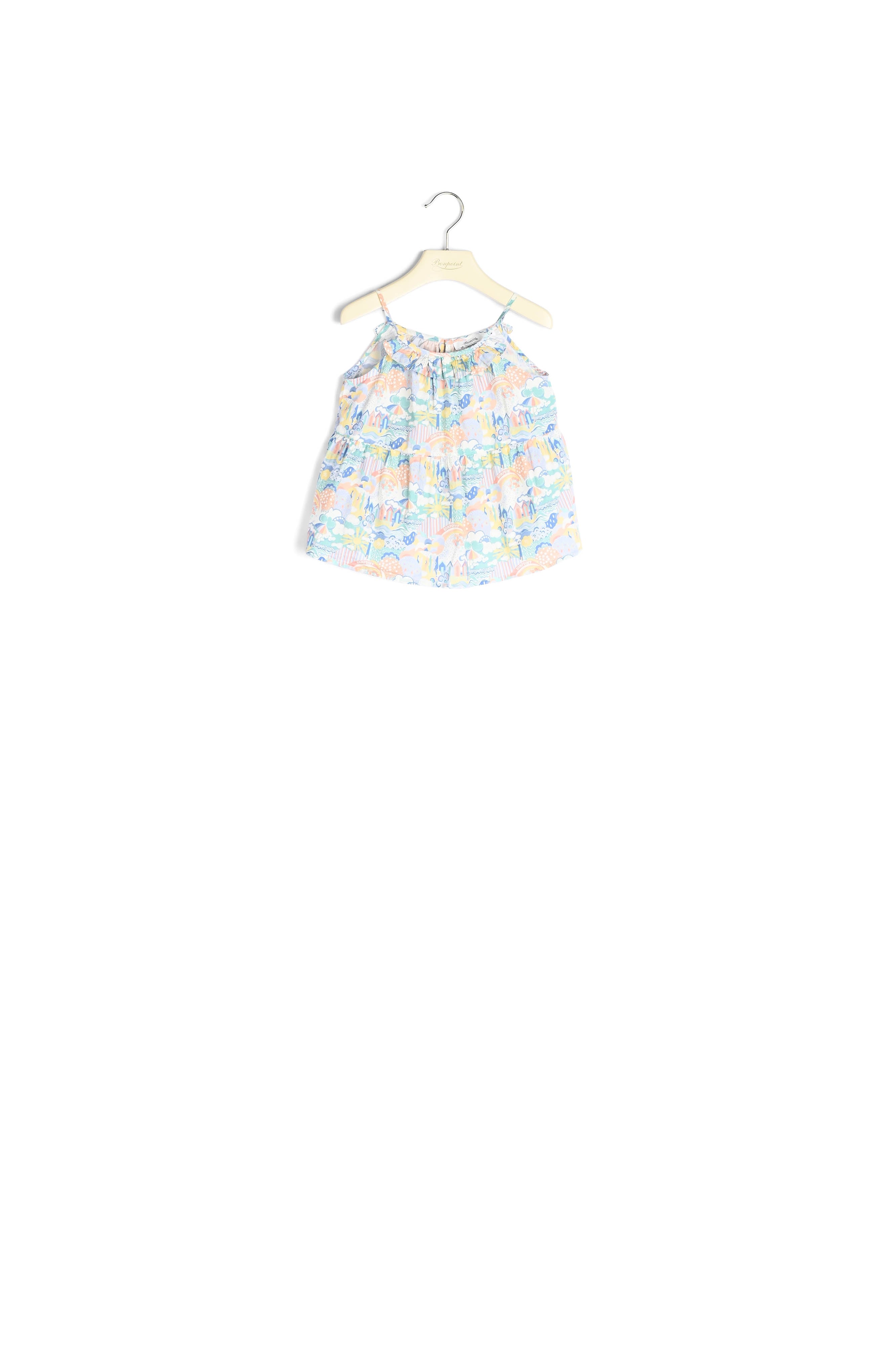 Blouse en tissu Liberty exclusif - Bonpoint vintage