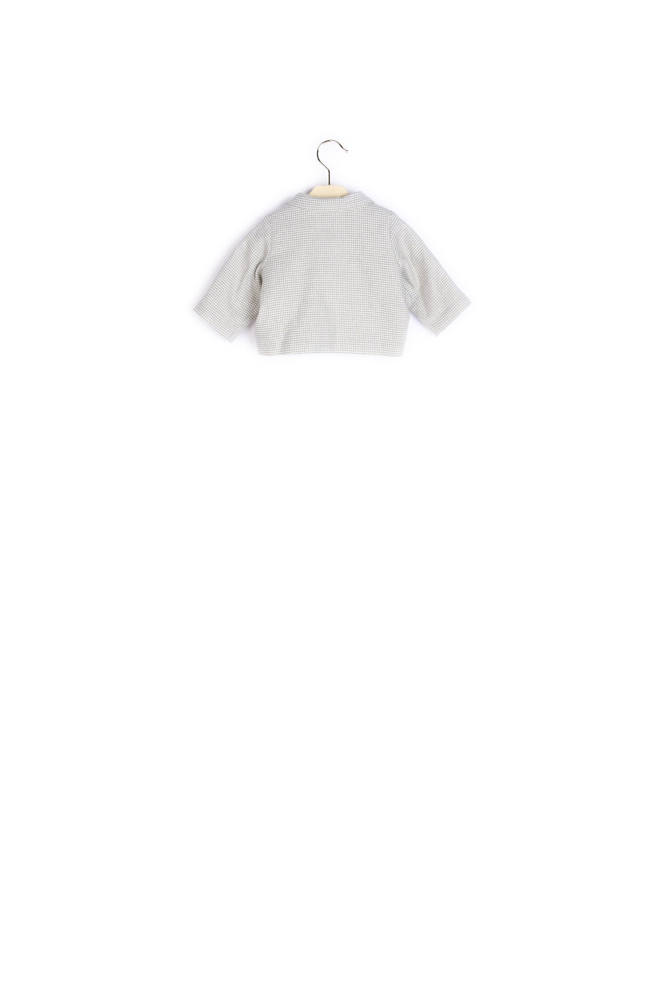 Manteau motif pied-de-poule - Bonpoint vintage