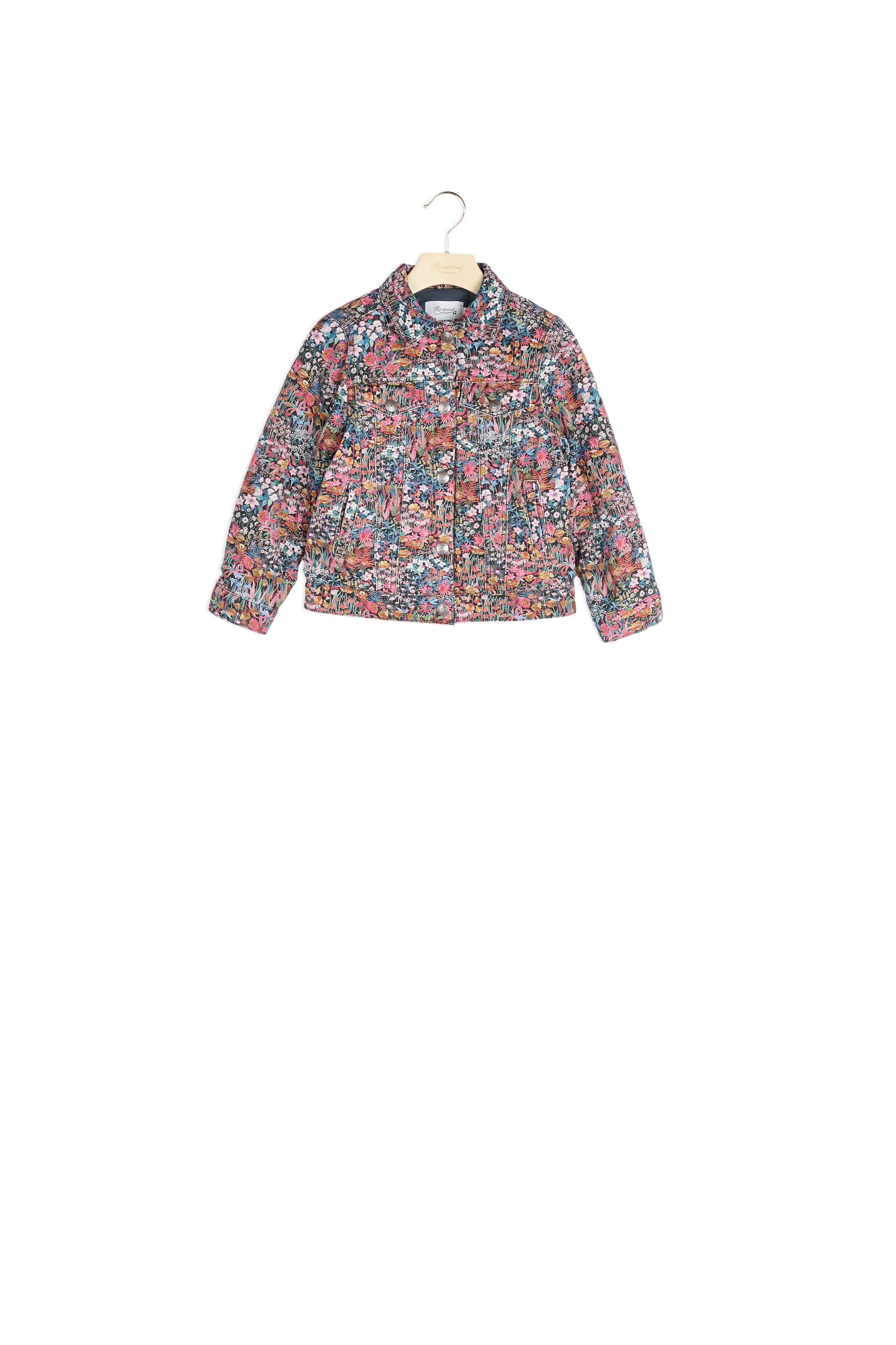 Veste en tissu Liberty fille - Bonpoint vintage