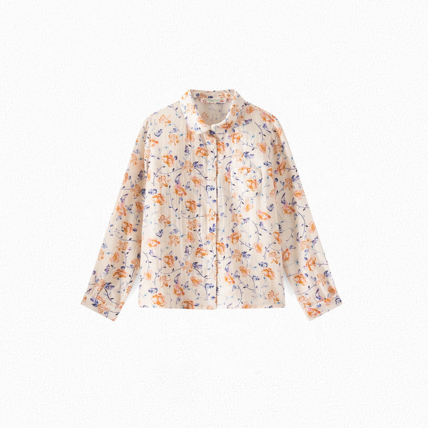 Chemise en twill de coton - Bonpoint vintage