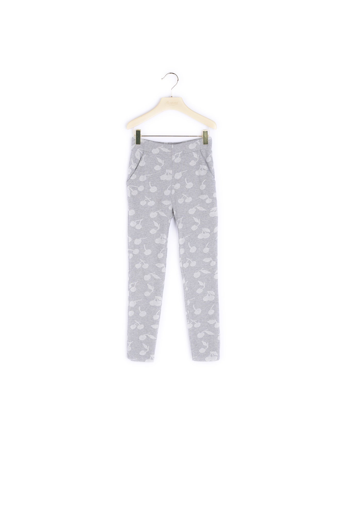 Jogging en molleton jacquard fille - Bonpoint vintage