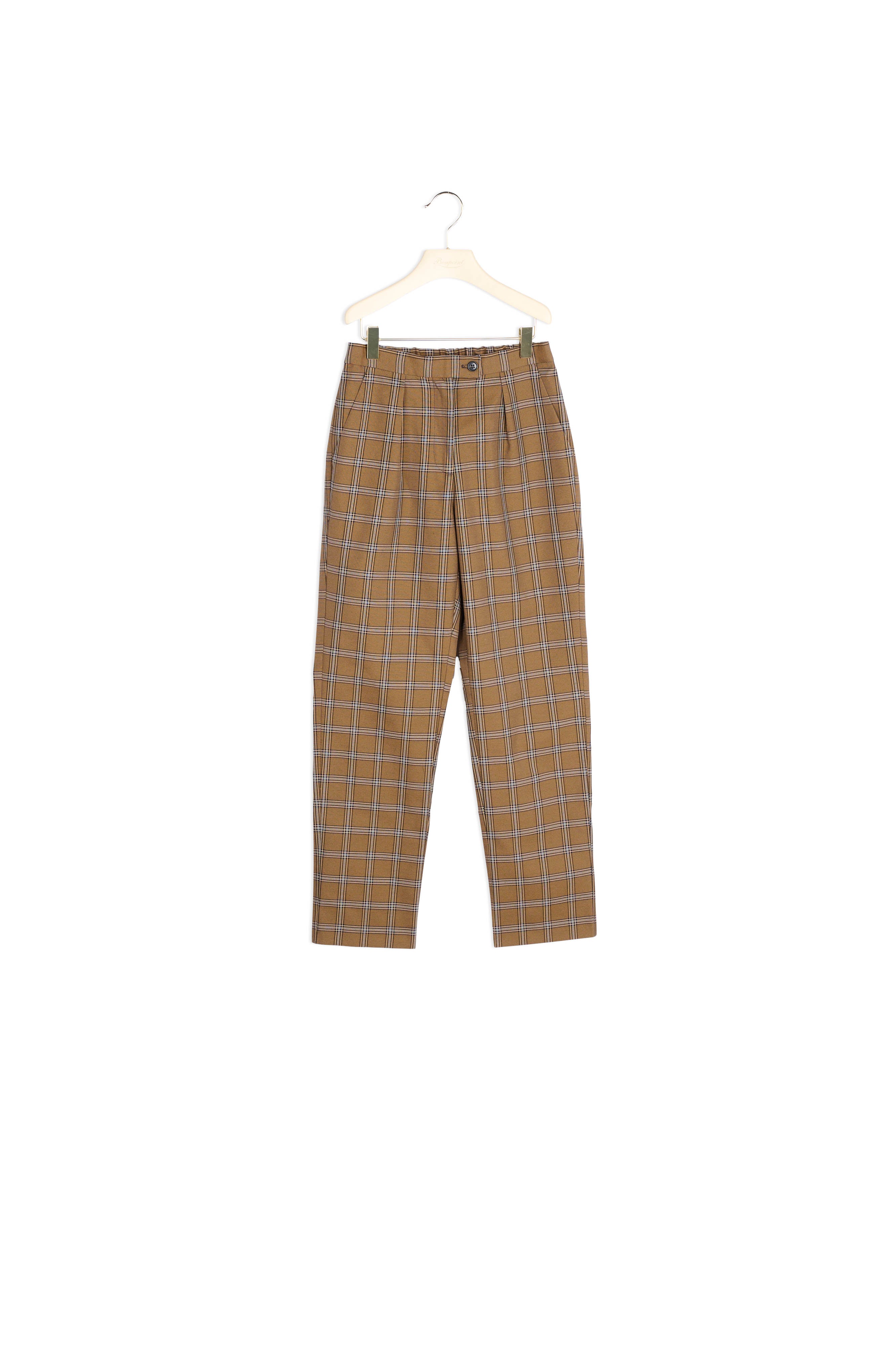 Pantalon à carreaux carreaux - Bonpoint vintage