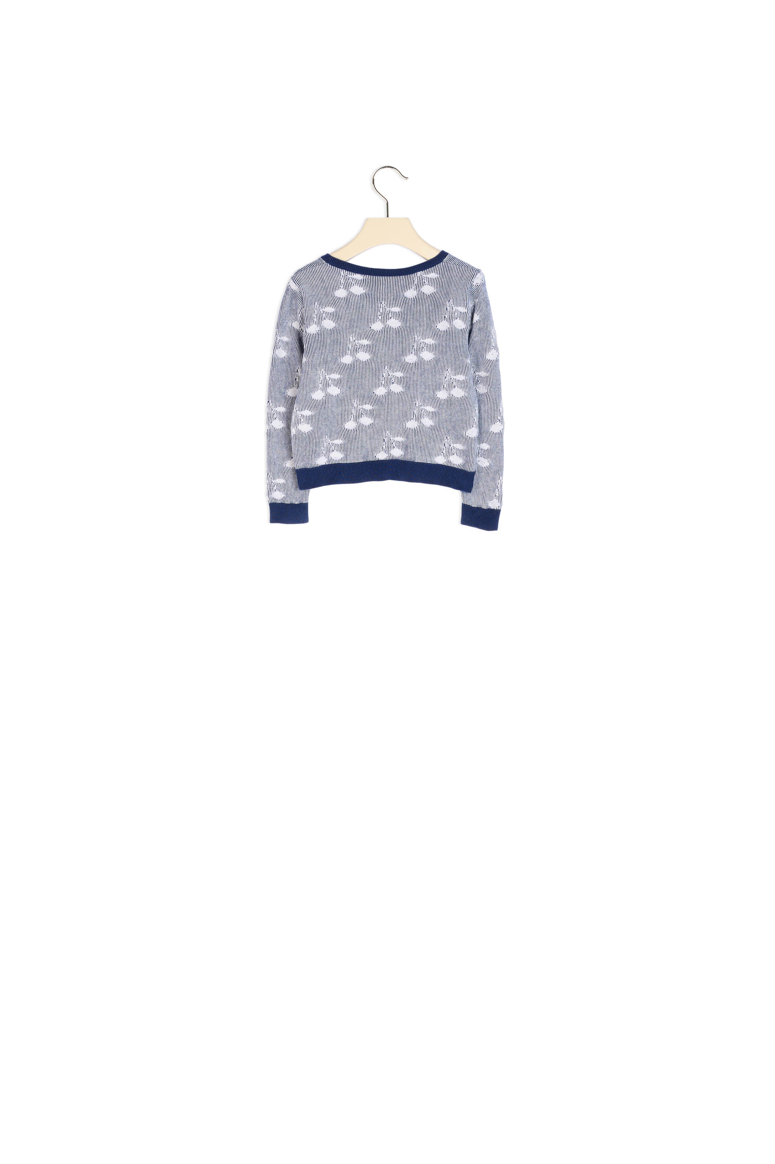 Pull-over en coton fille - Bonpoint vintage