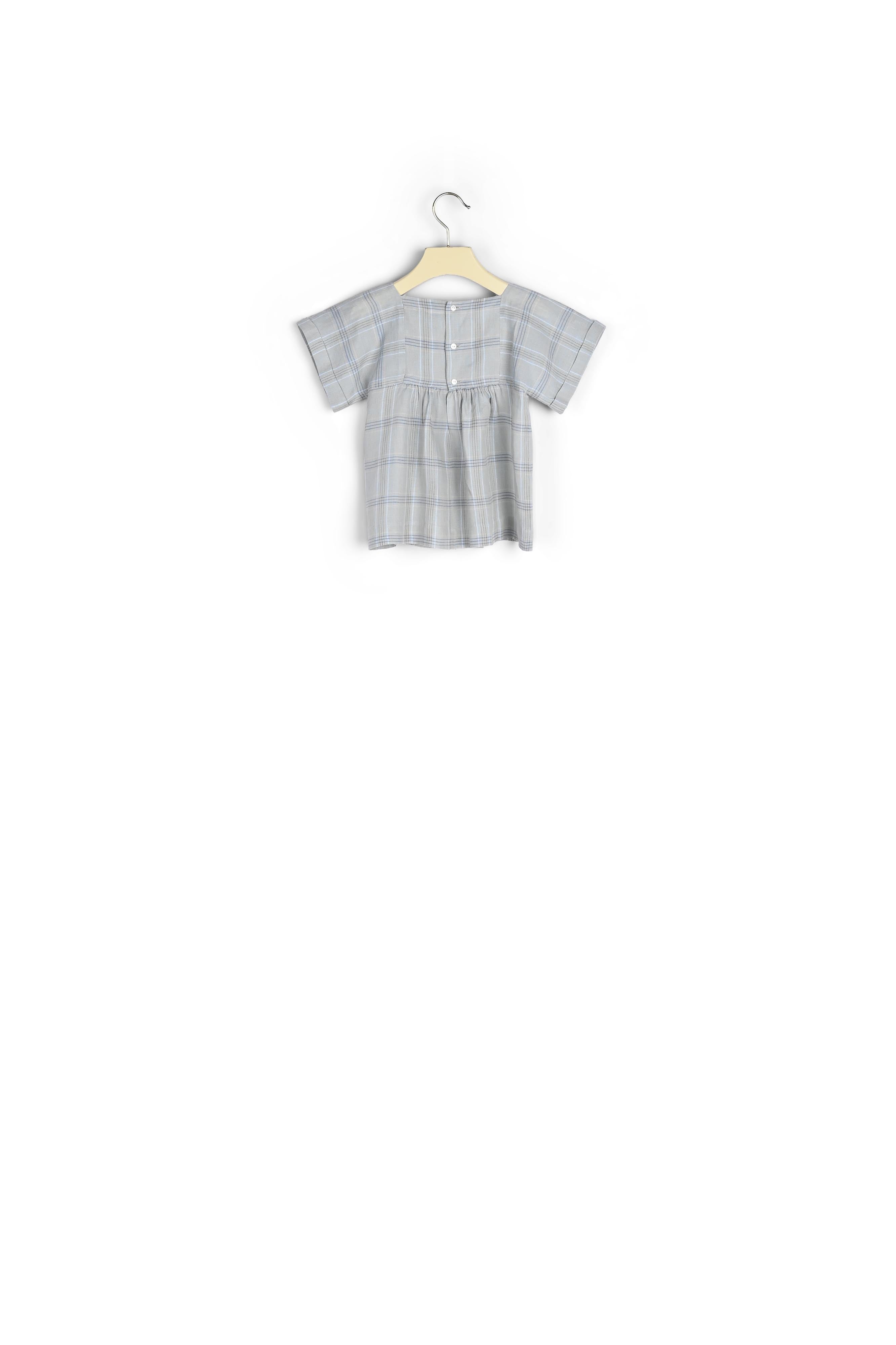 Blouse à smocks brodés - Bonpoint vintage