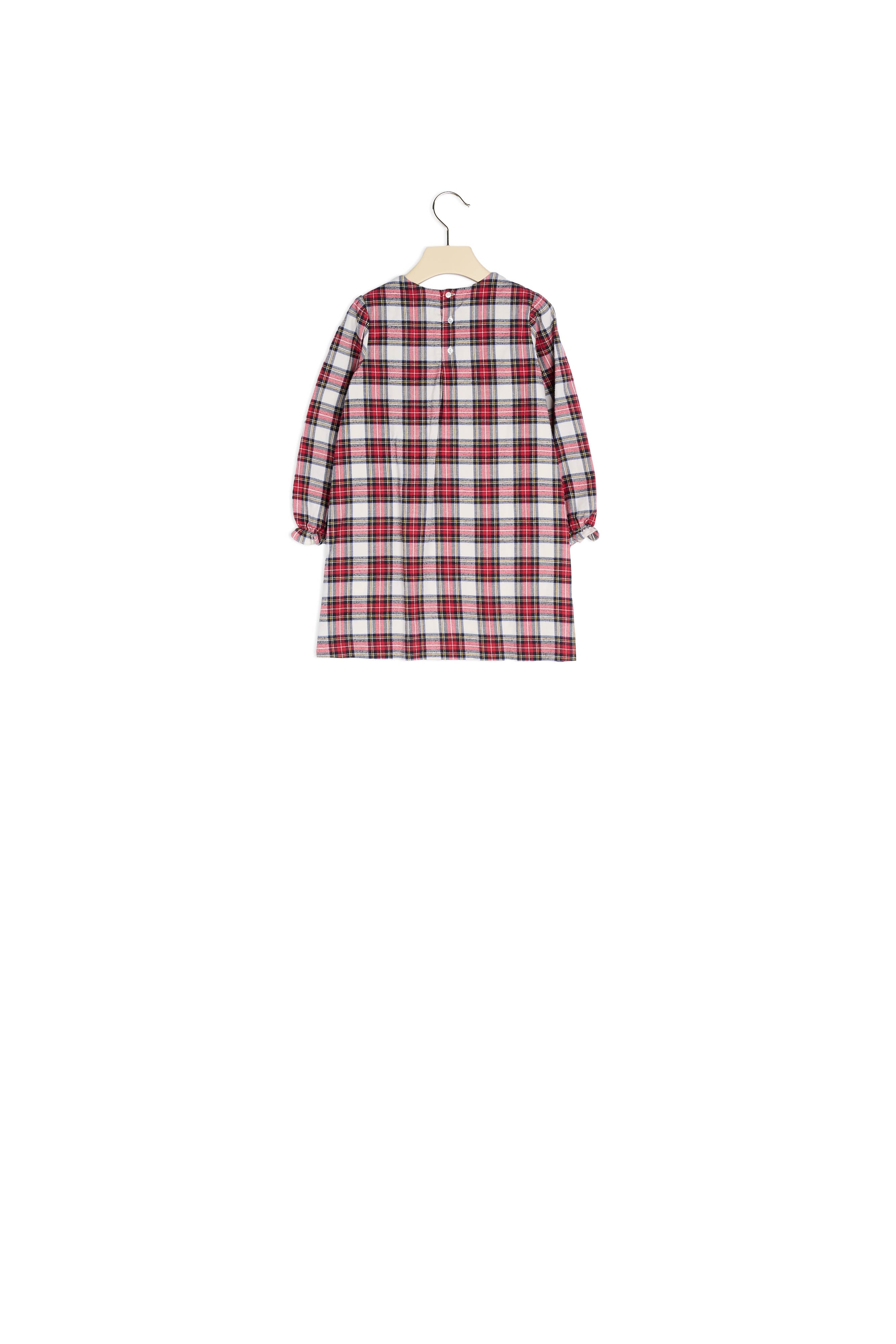 Robe en twill brodé - Bonpoint vintage