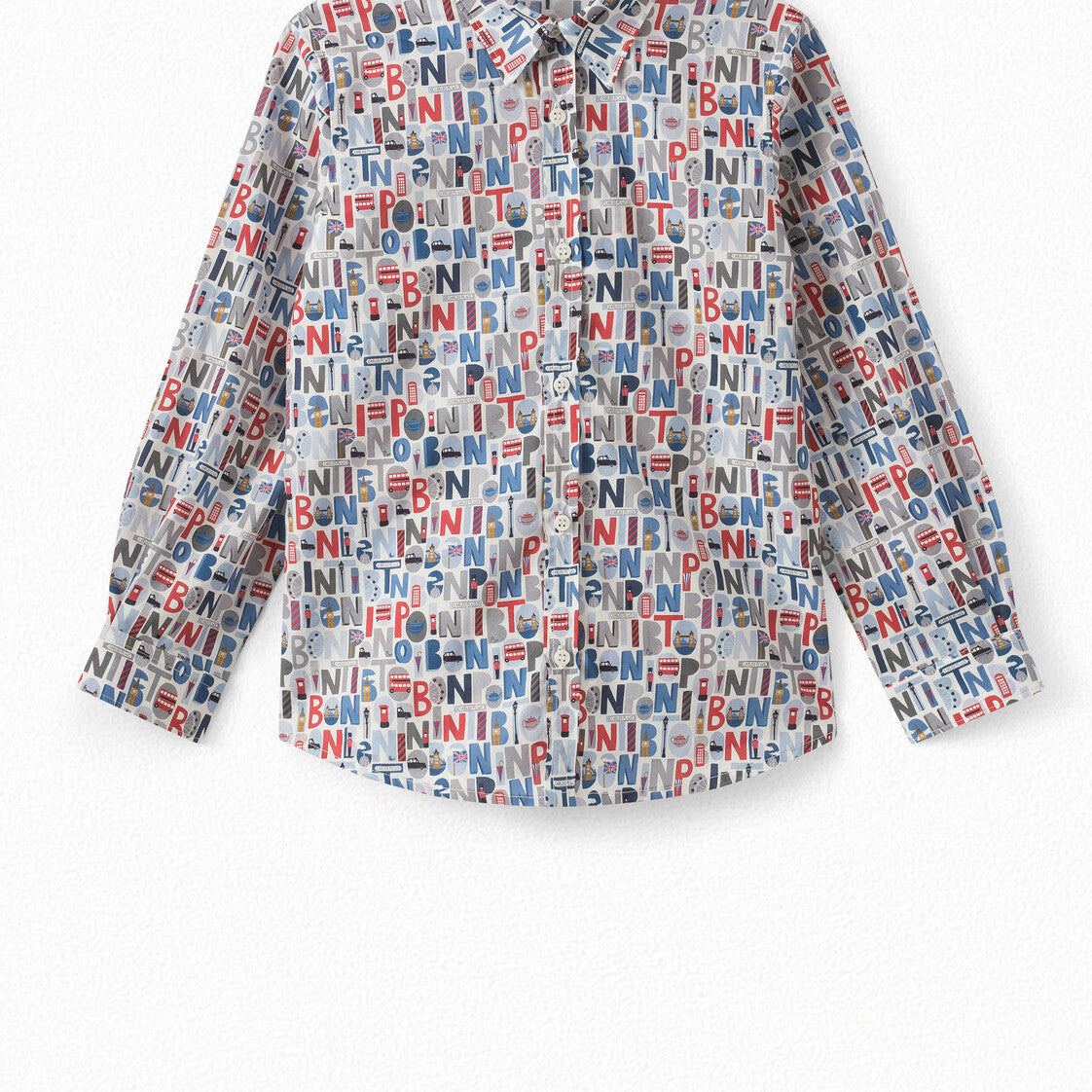 Chemise en tissu Liberty - Bonpoint vintage