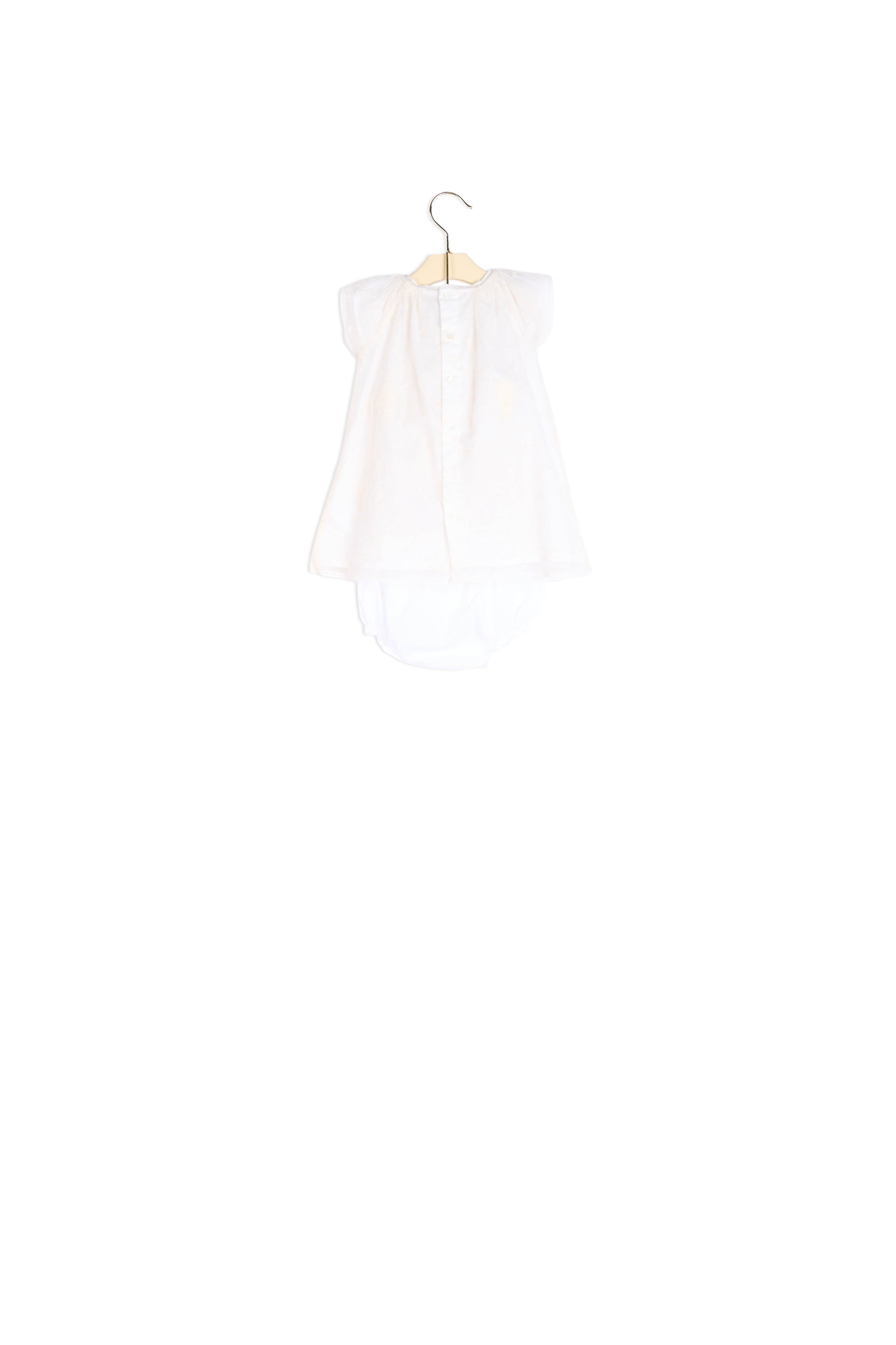 Robe et Bloomer habillés Nuage - Bonpoint vintage