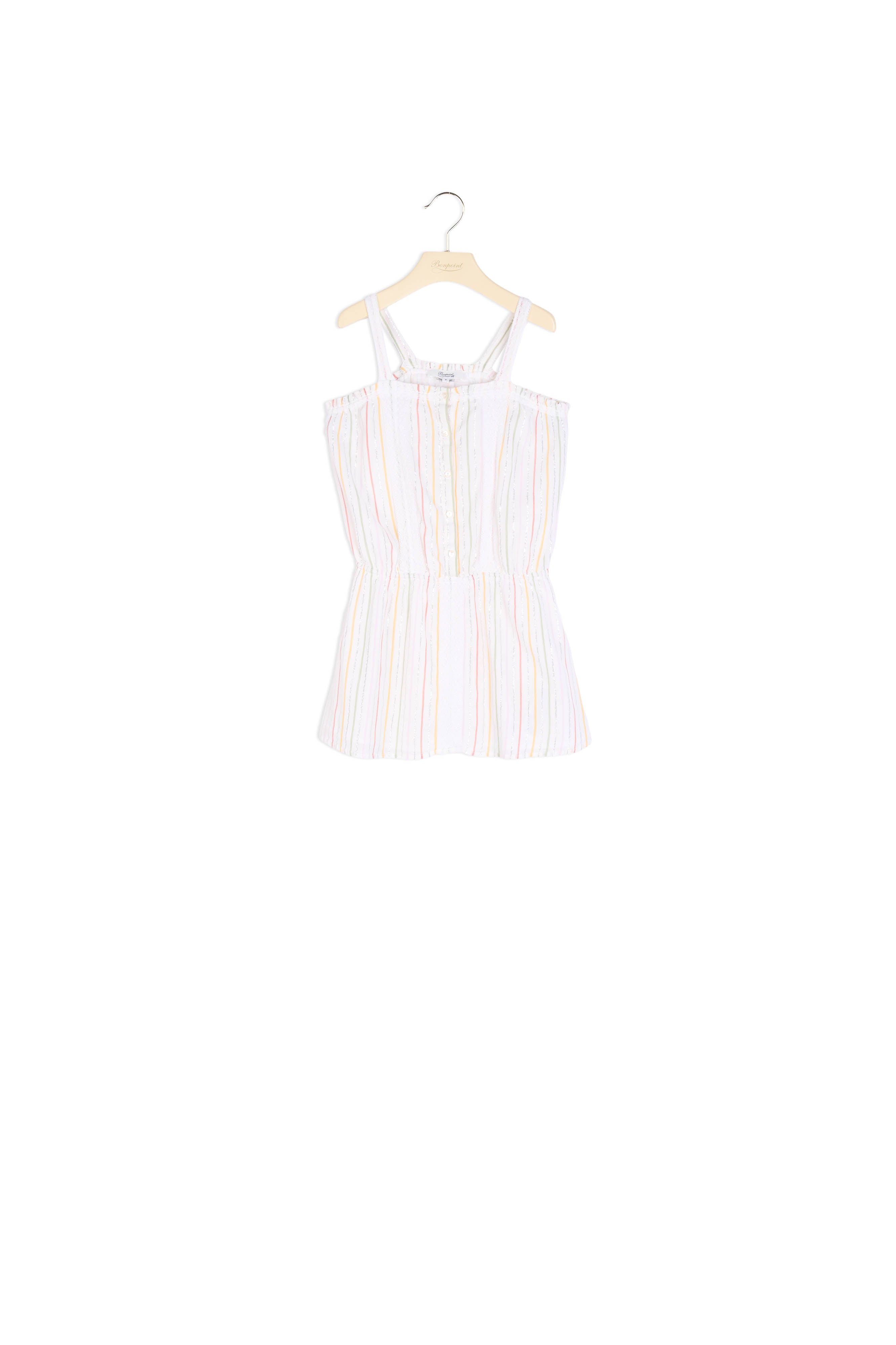 Robe habillée Naoma rayures - Bonpoint vintage