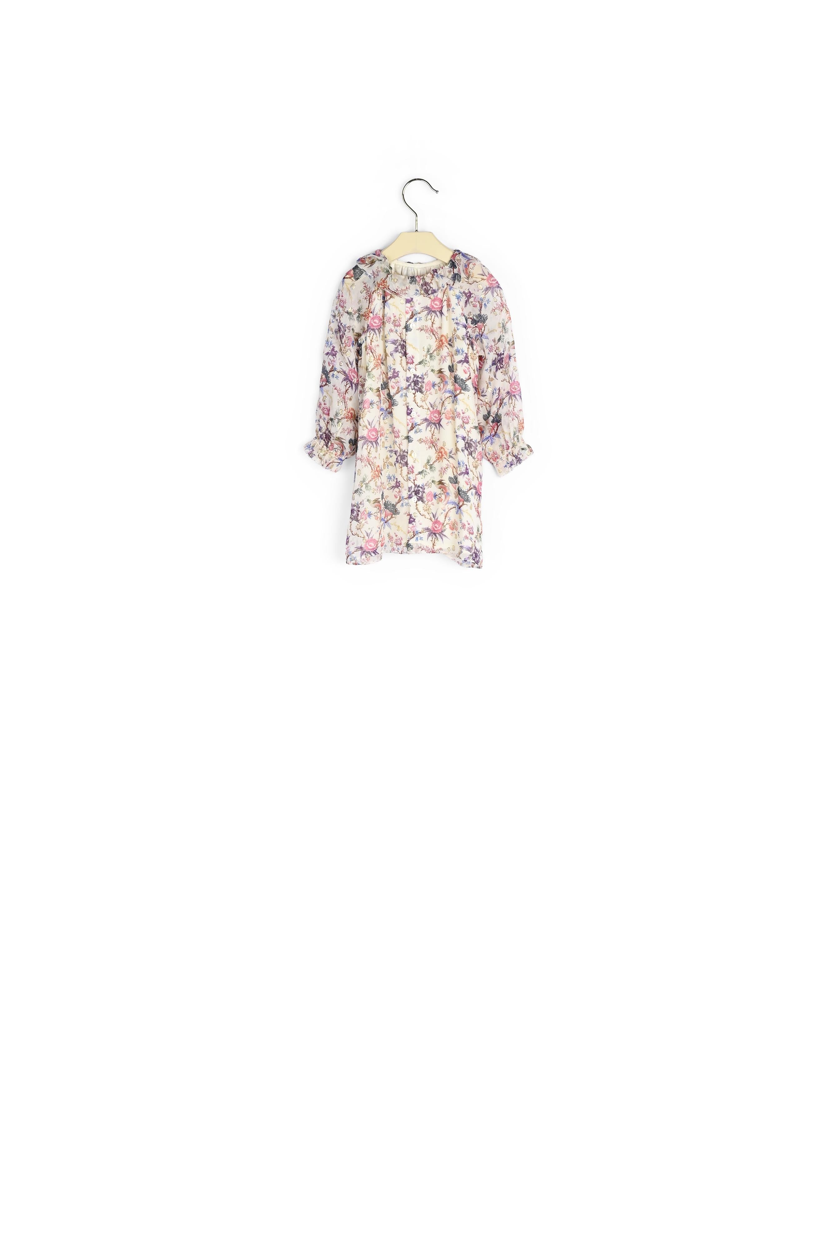 Robe en soie imprimée - Bonpoint vintage