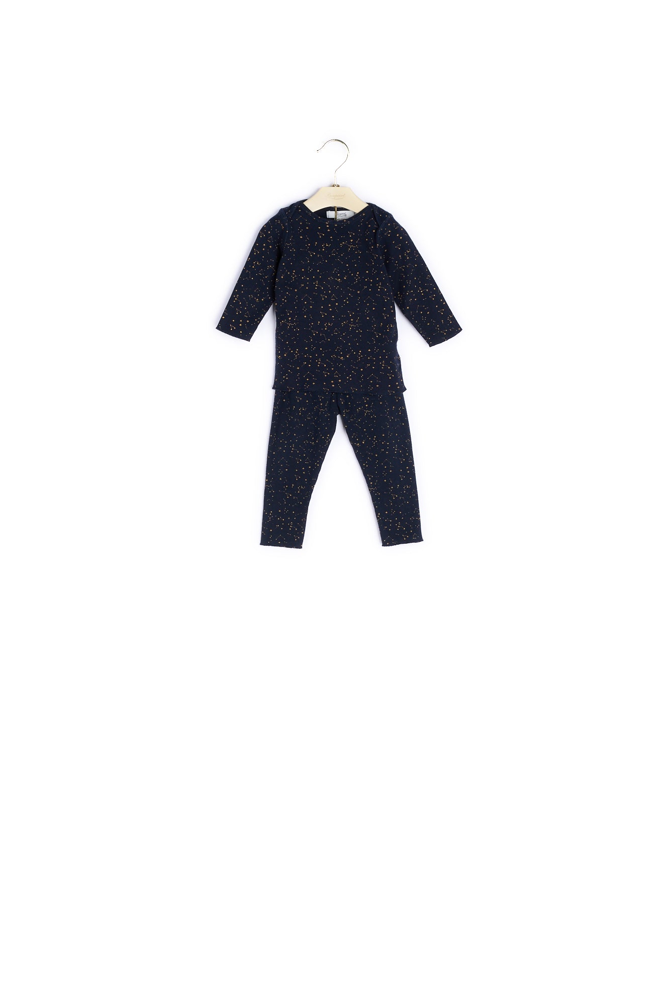 Ensemble en coton bio imprimé bébé - Bonpoint vintage
