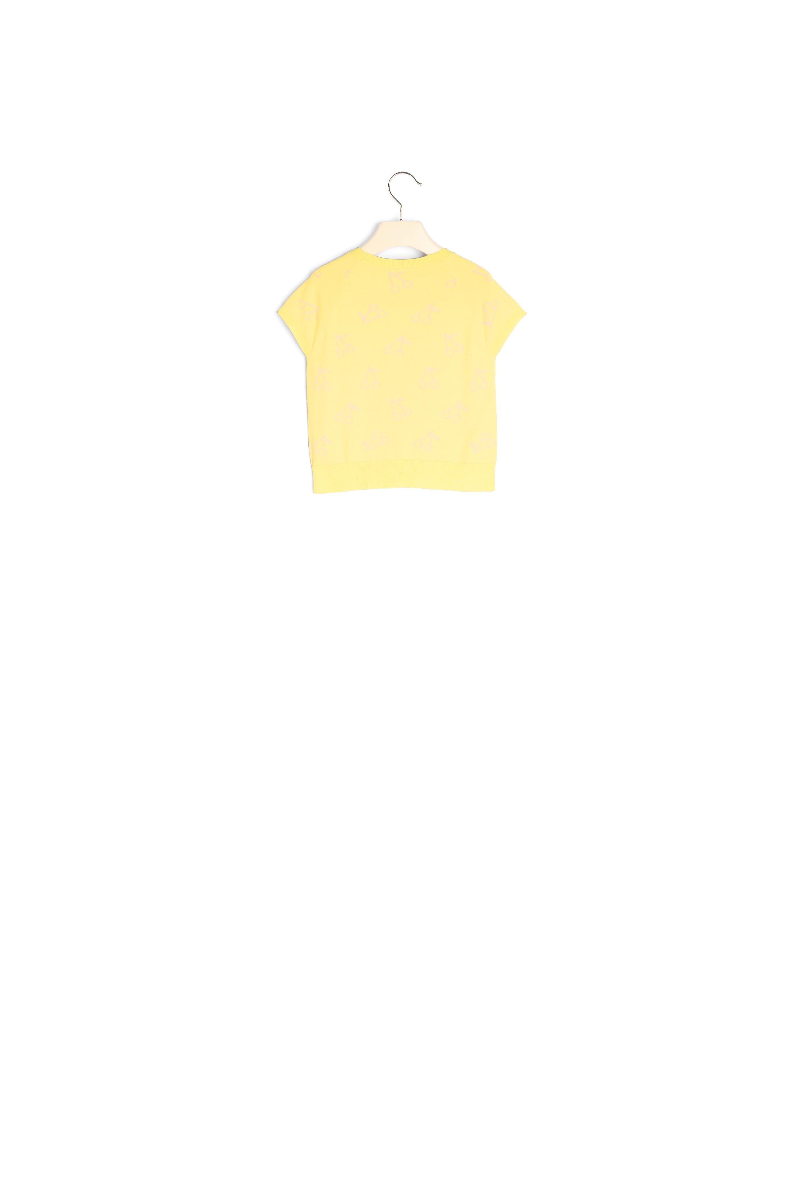 Pullover manches courtes Cerises - Bonpoint vintage