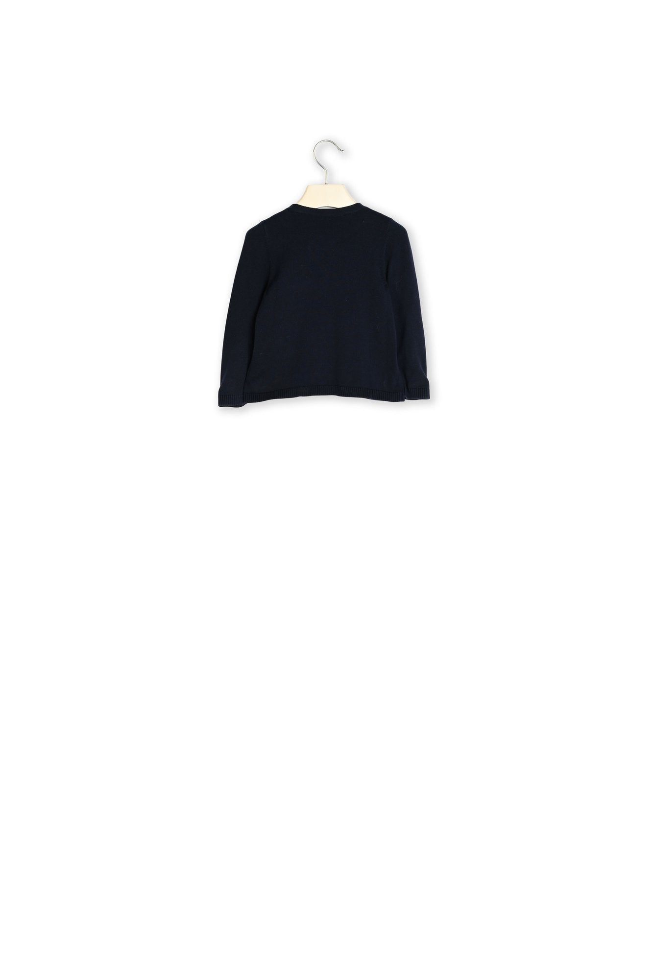 Cardigan col V à poches - Bonpoint vintage