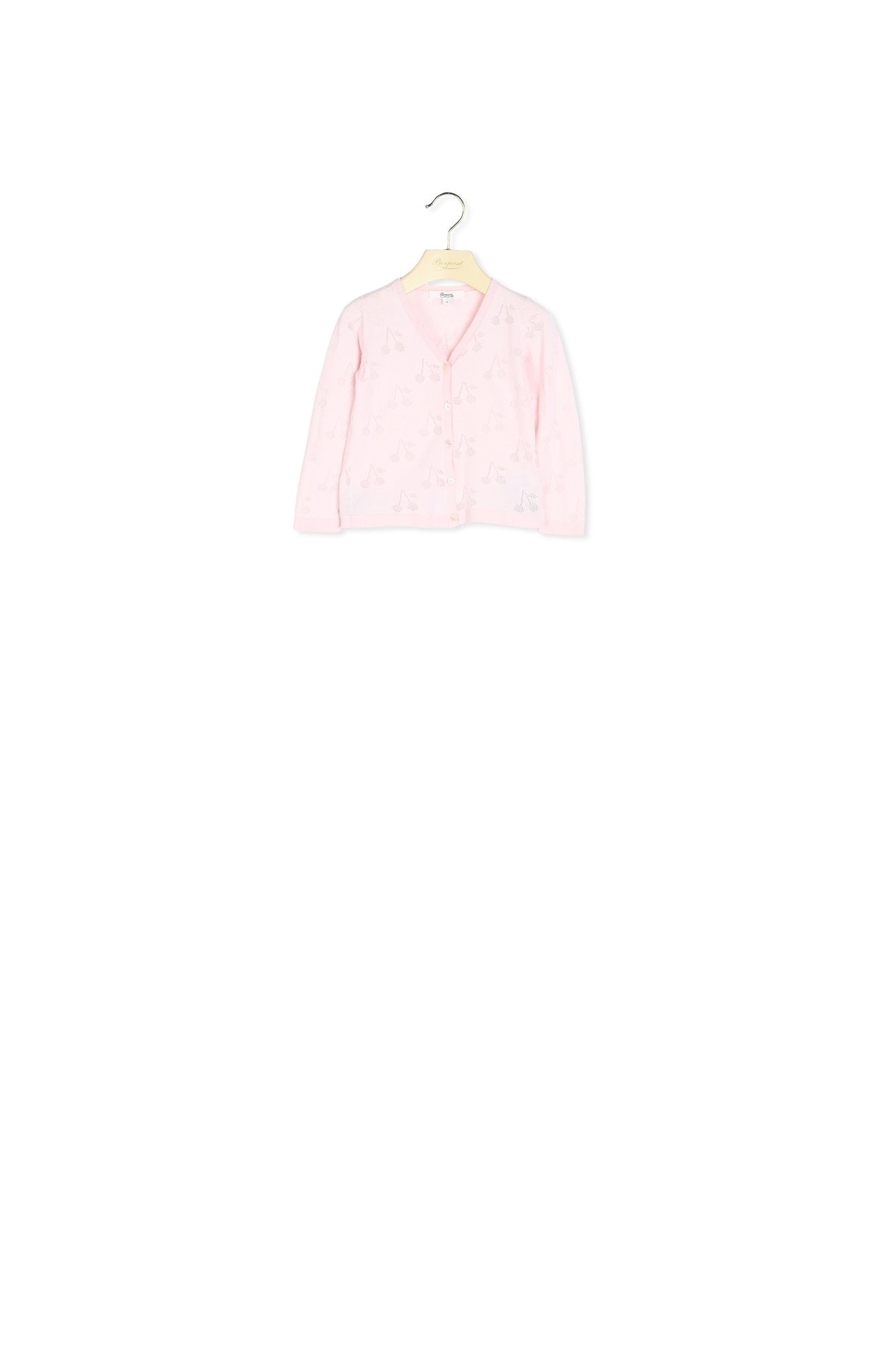 Cardigan en coton ajouré - Bonpoint vintage