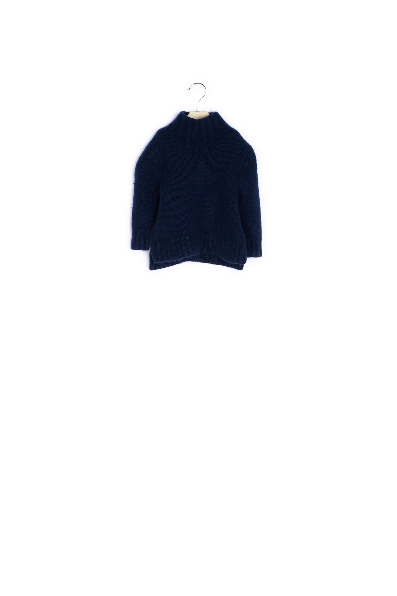Pull fille en cachemire à col montant - Bonpoint vintage