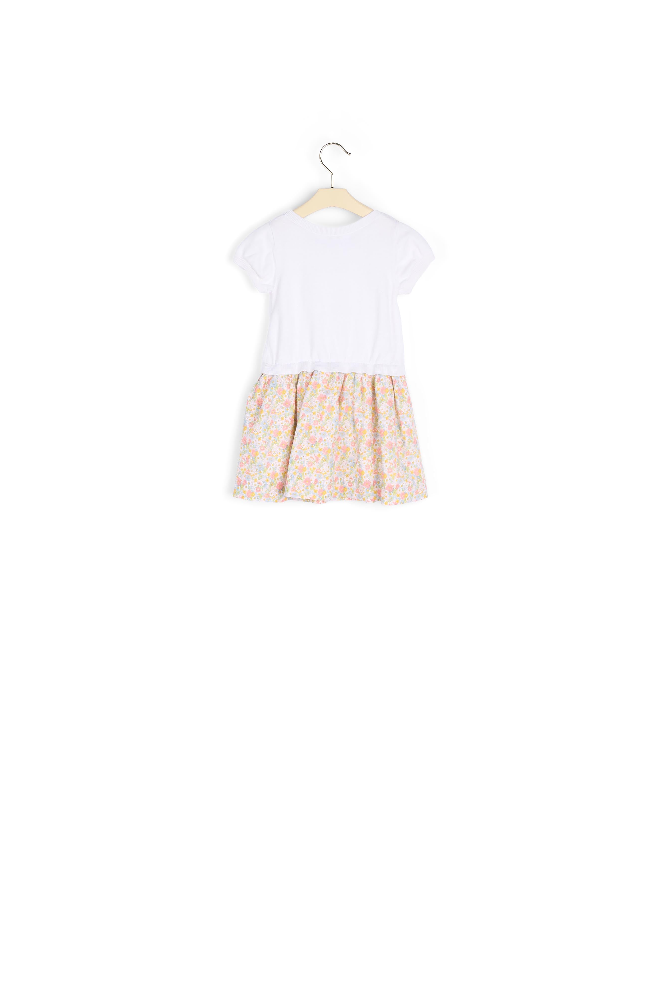 Robe bimatière - Bonpoint vintage