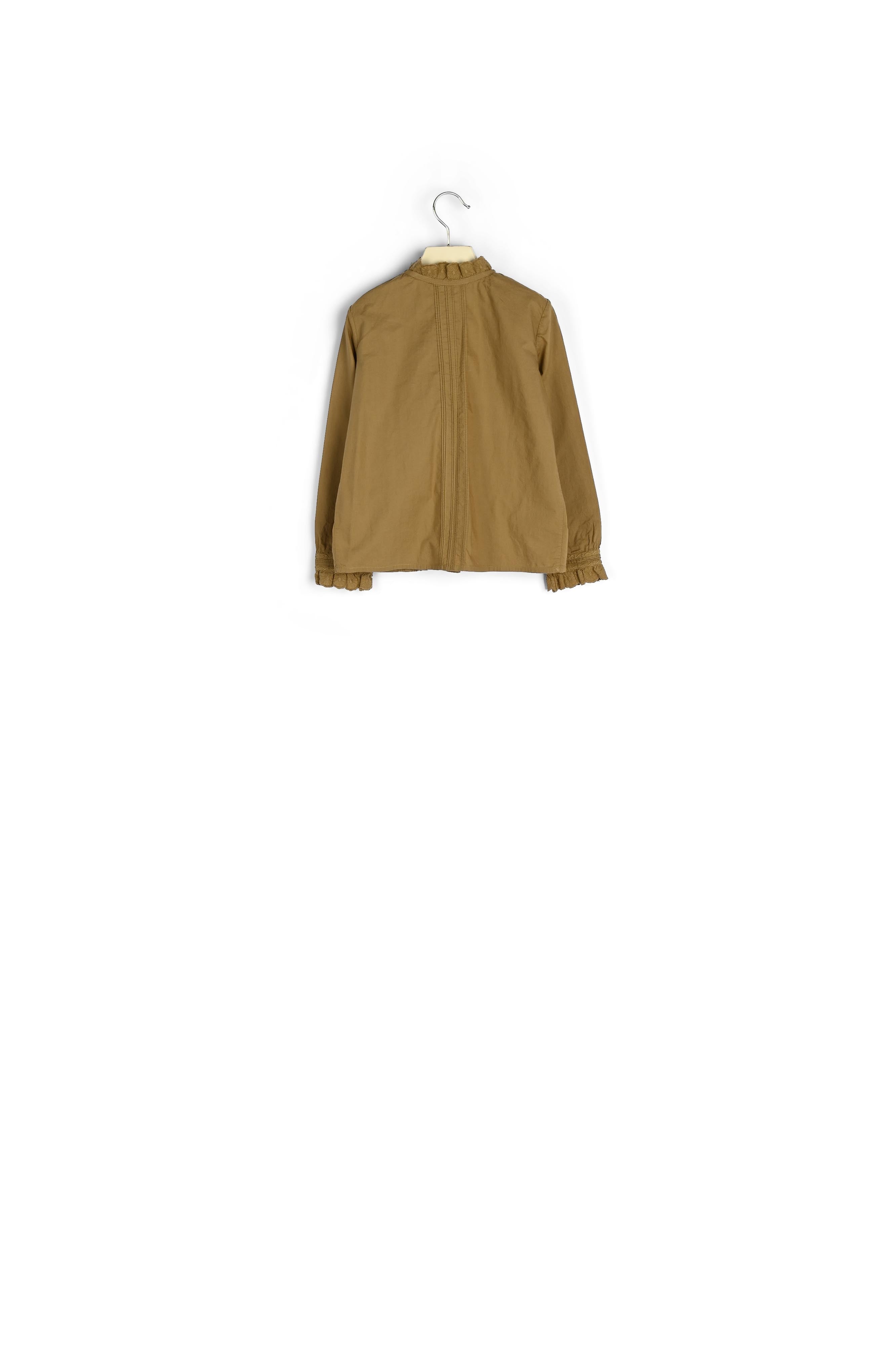 Blouse plissée et brodée - Bonpoint vintage