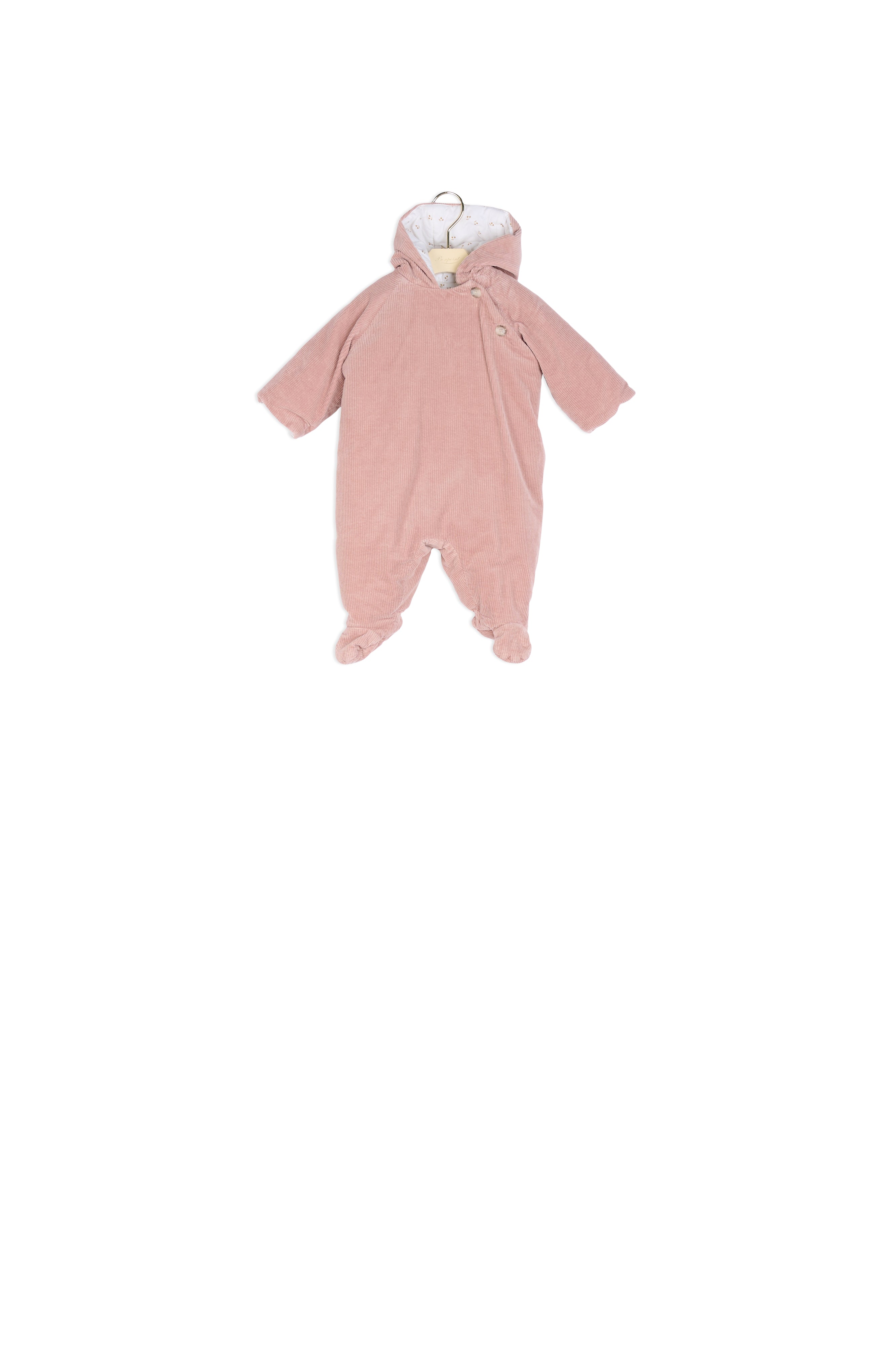 Combinaison pilote en velours côtelé bébé - Bonpoint vintage
