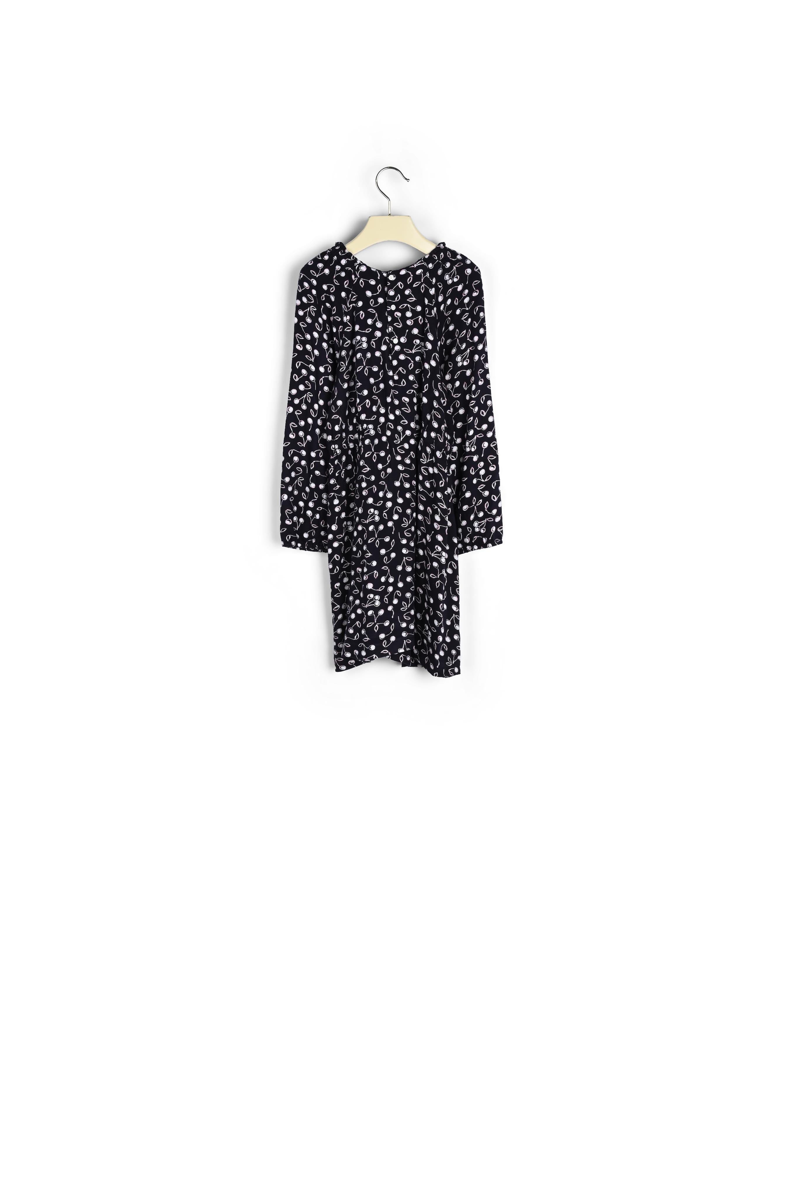Robe en twill imprimé cerises - Bonpoint vintage