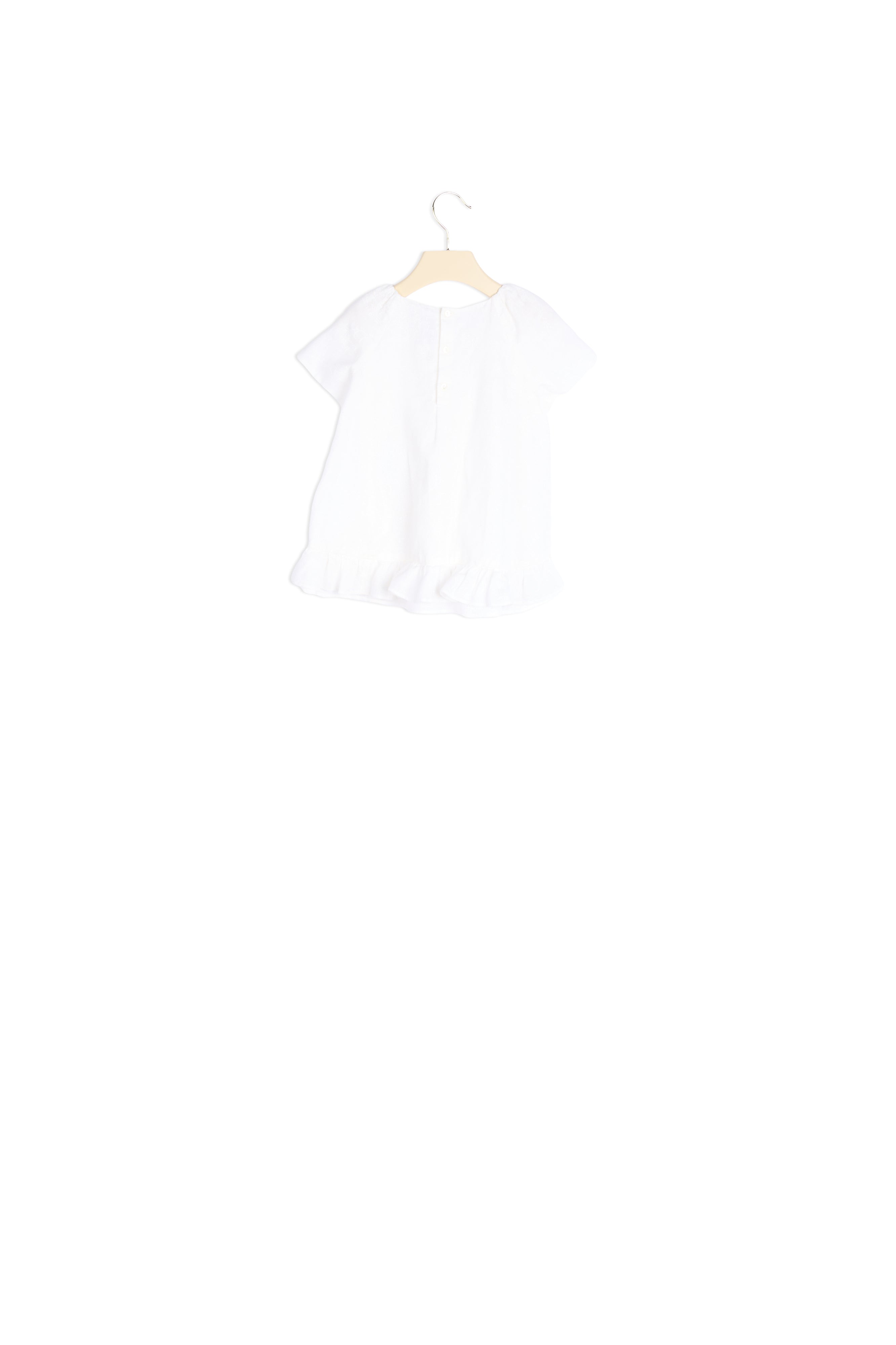 Blouse manches courtes habillée Noli - Bonpoint vintage