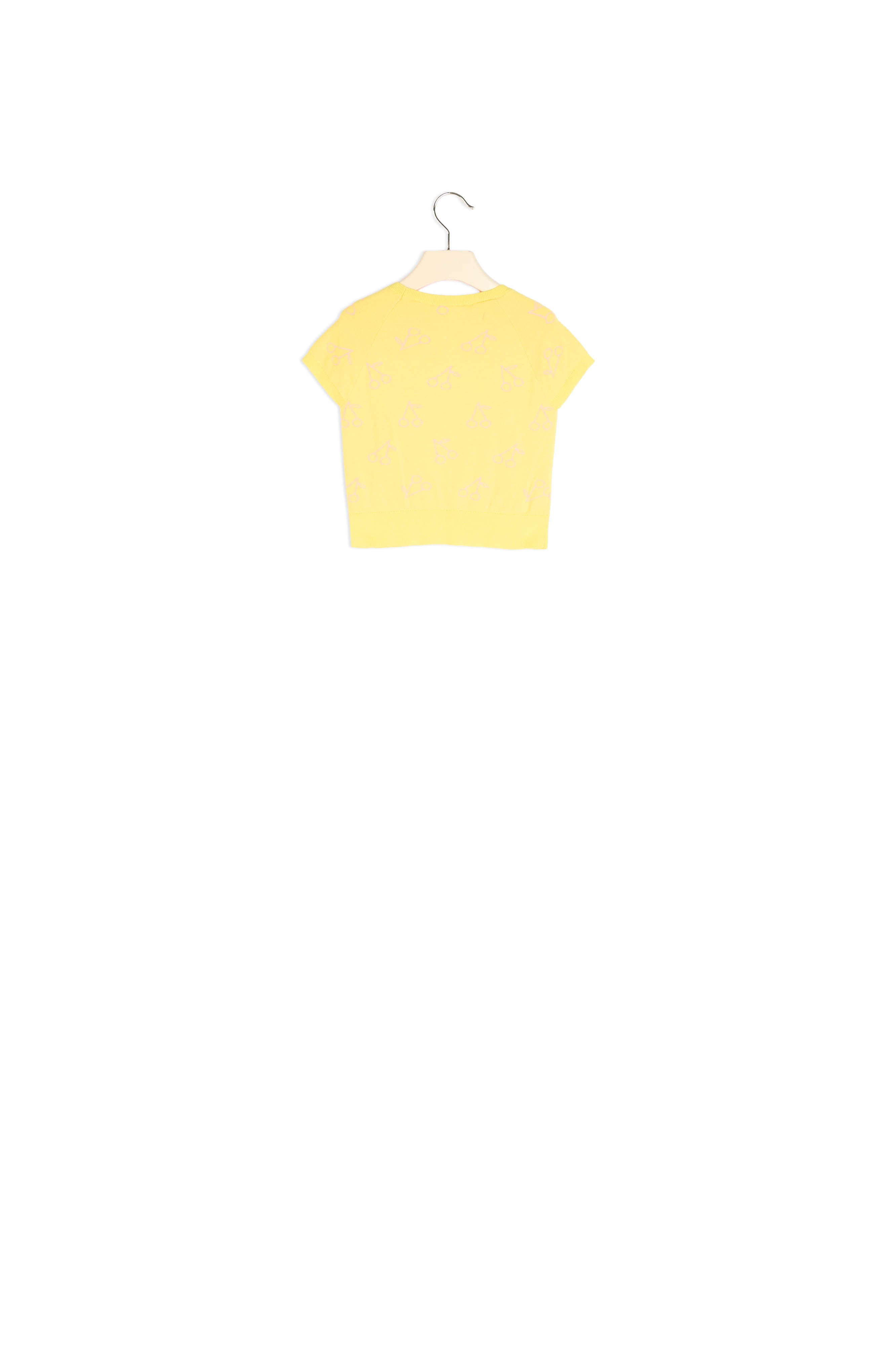 Pullover manches courtes Cerises - Bonpoint vintage