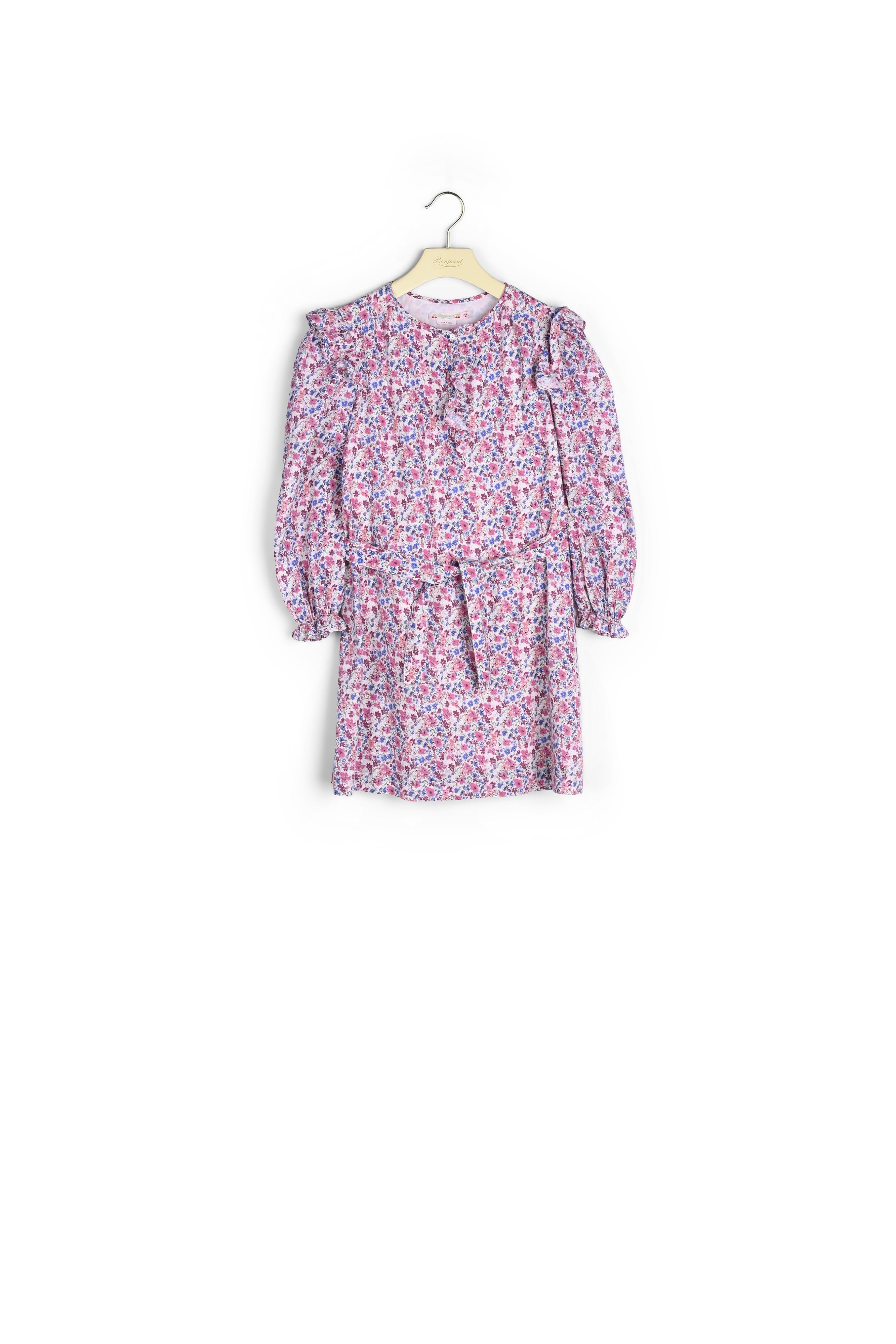 Robe en crêpe de coton fille - Bonpoint vintage