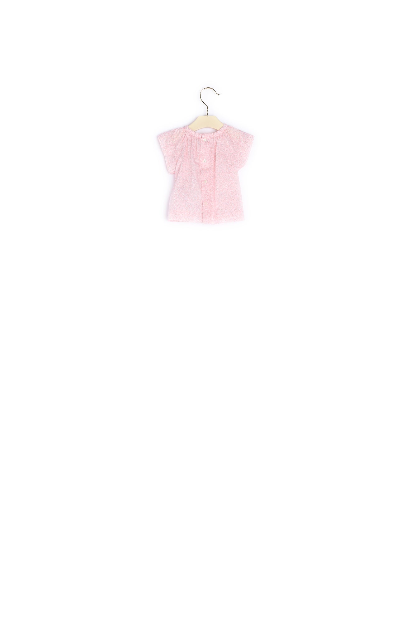 Blouse en coton Liberty bio bébé - Bonpoint vintage