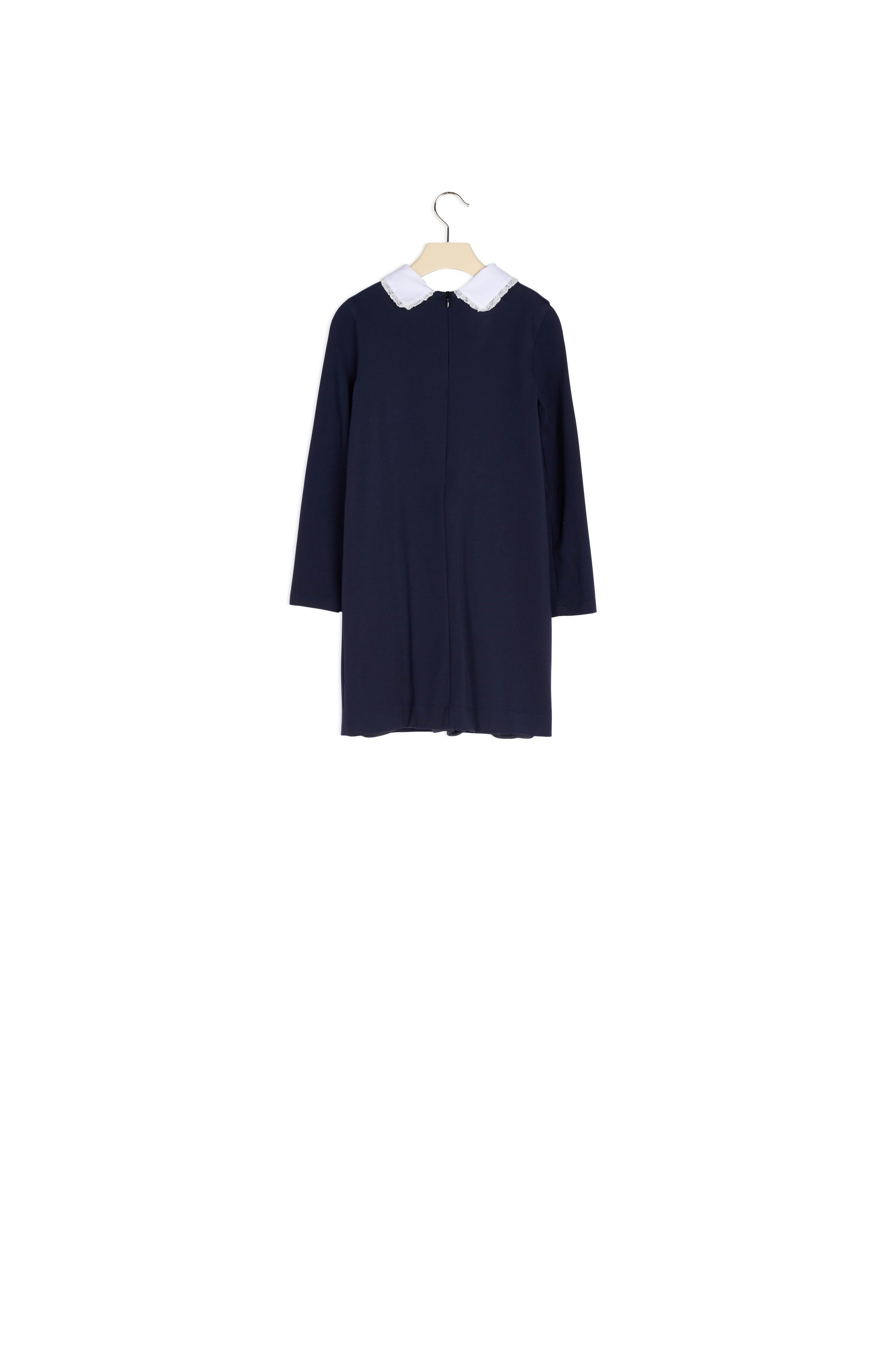 Robe à col amovible fille - Bonpoint vintage