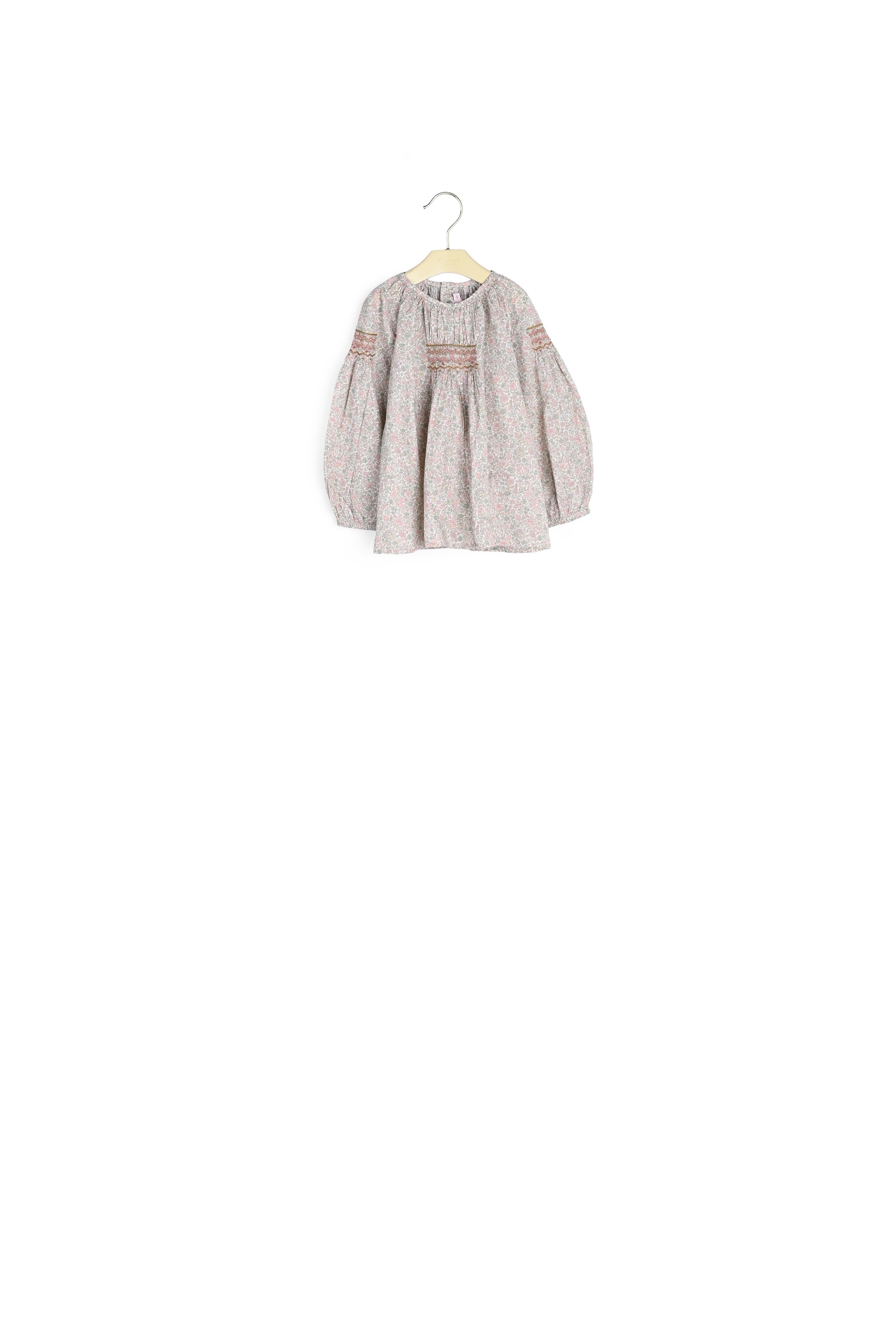 Blouse smockée Poldie - Bonpoint vintage