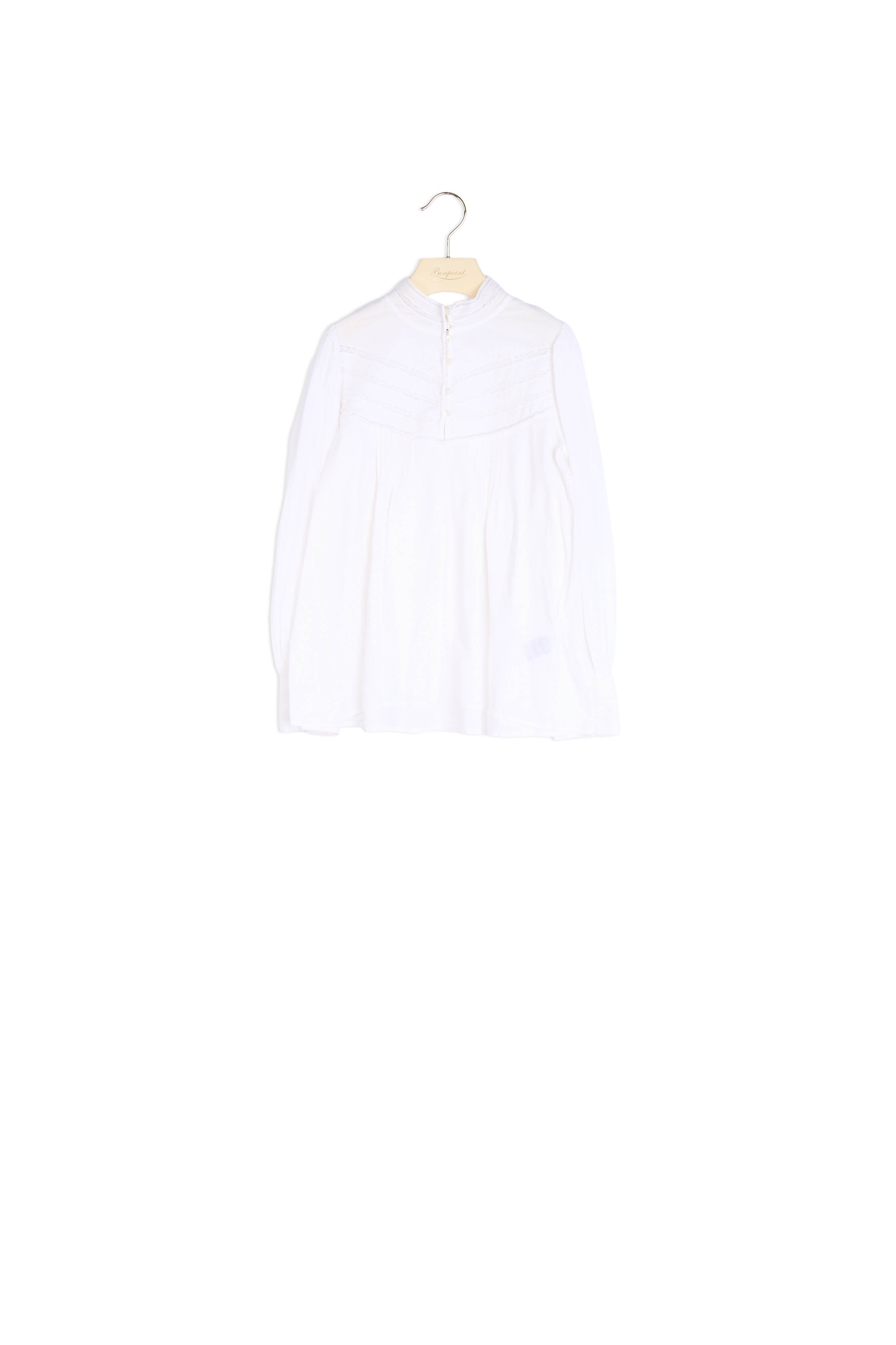Blouse à plastron - Bonpoint vintage