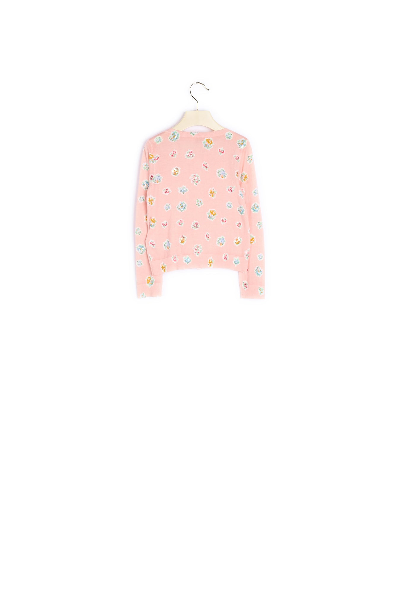 Cardigan en coton imprimé - Bonpoint vintage