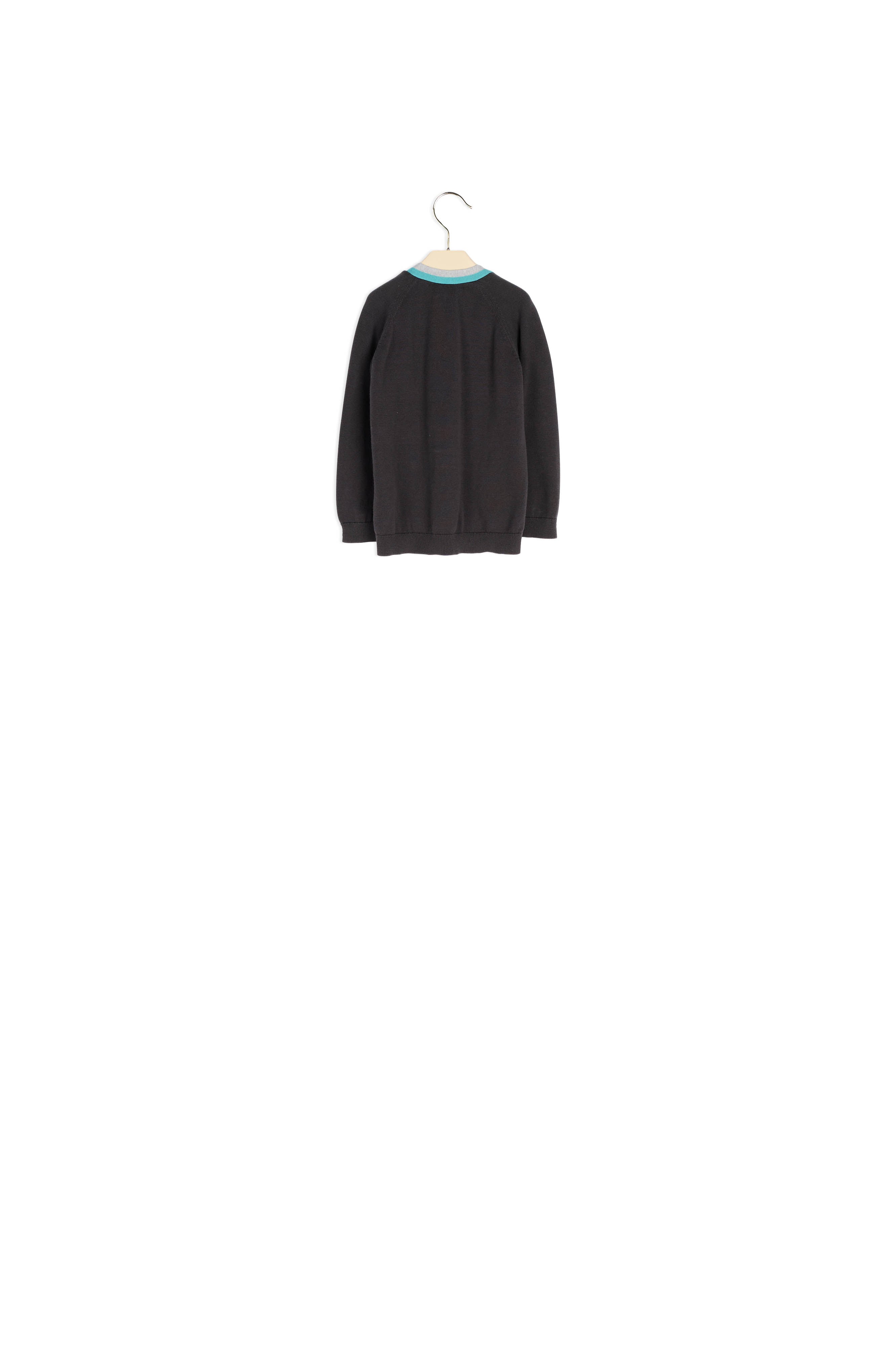 Cardigan tricolore - Bonpoint vintage