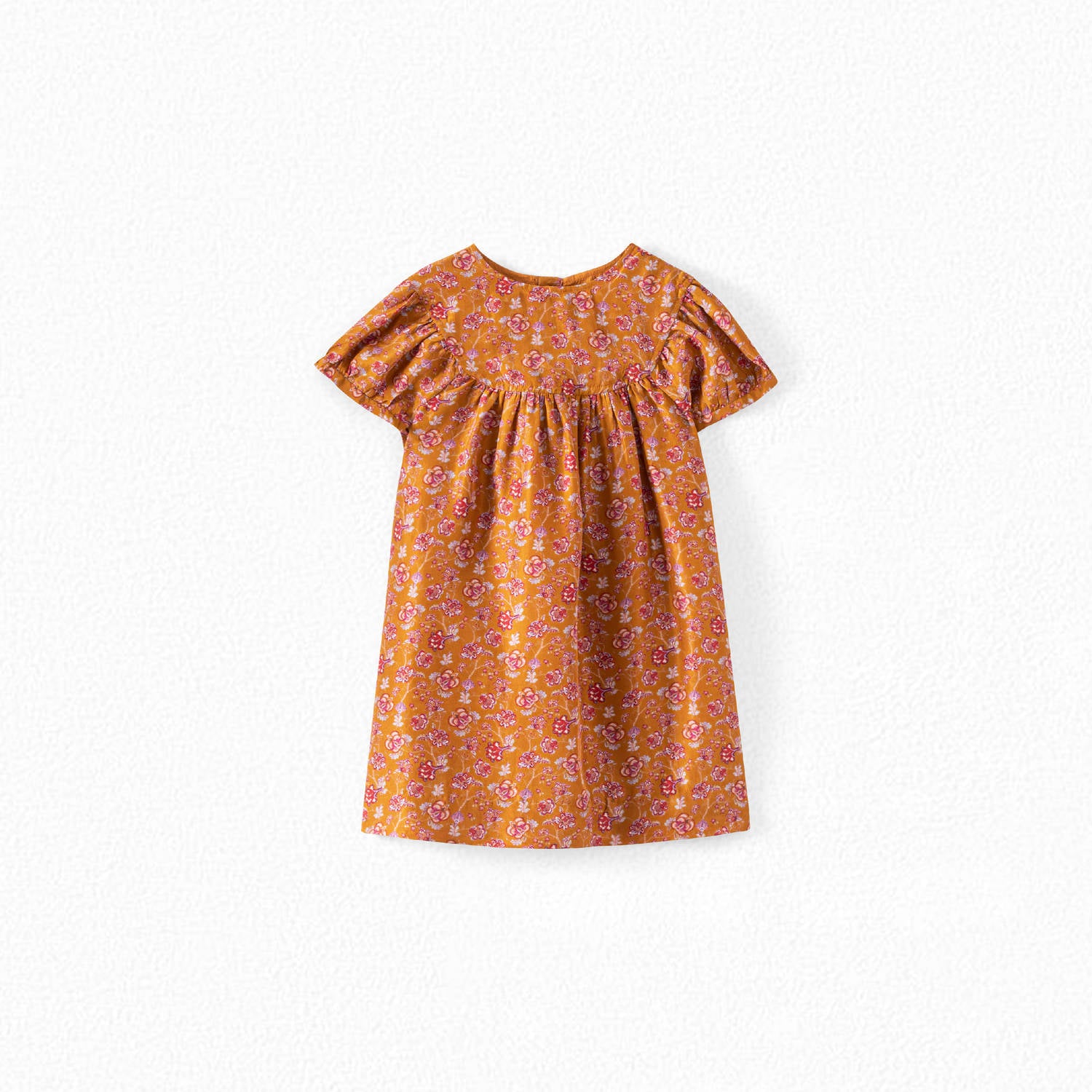 Robe en soie imprimée - Bonpoint vintage