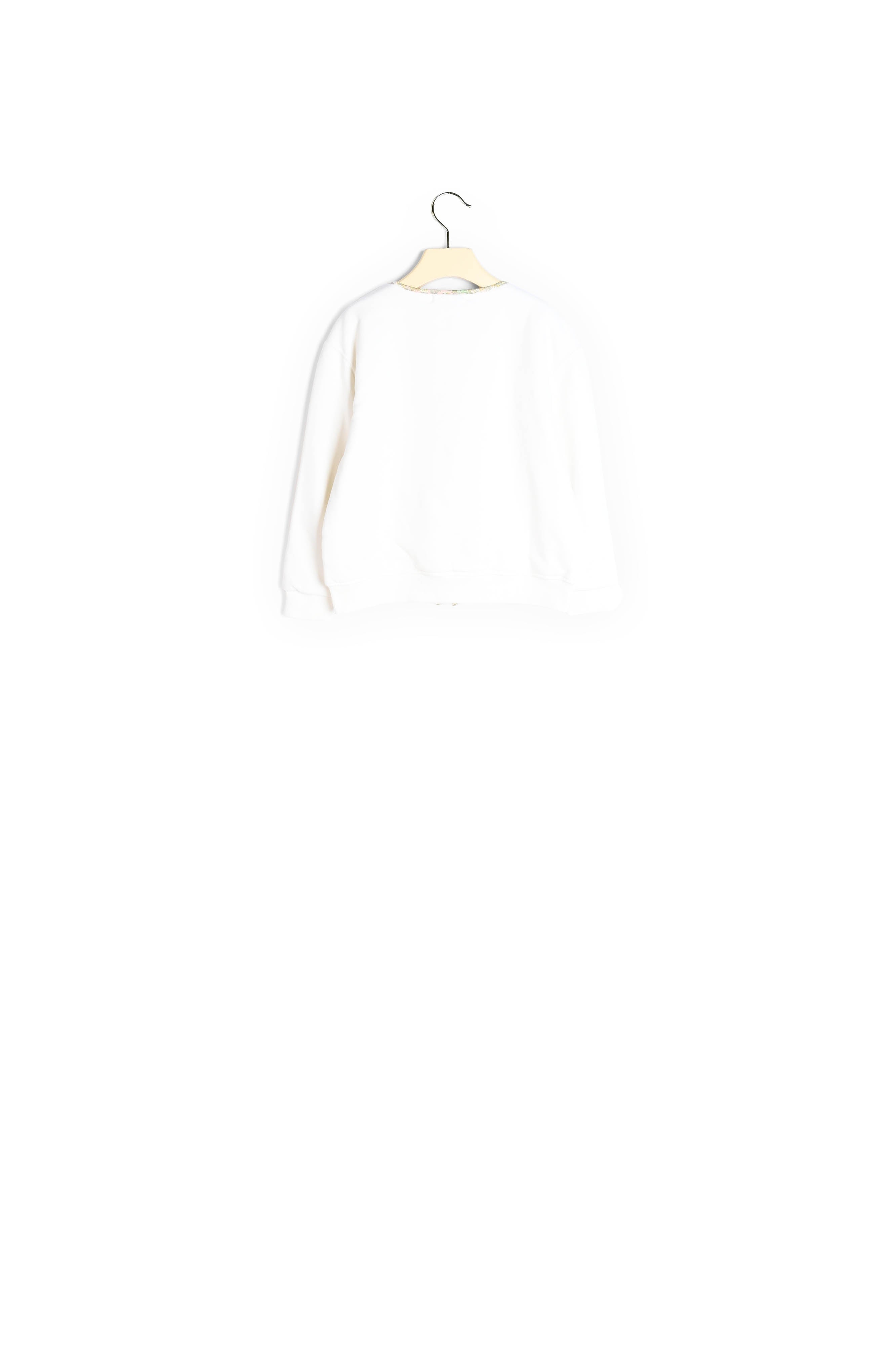 Sweat en molleton et Liberty - Bonpoint vintage