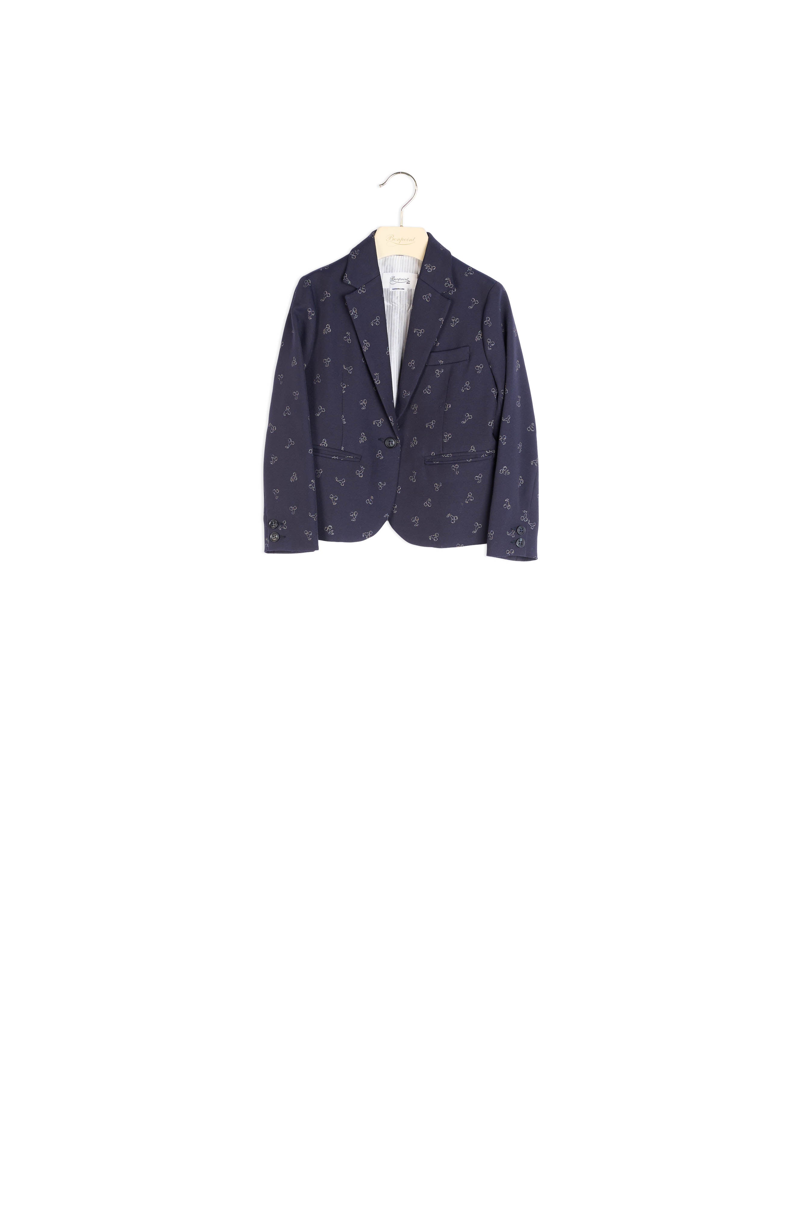 Veste en jacquard - Bonpoint vintage