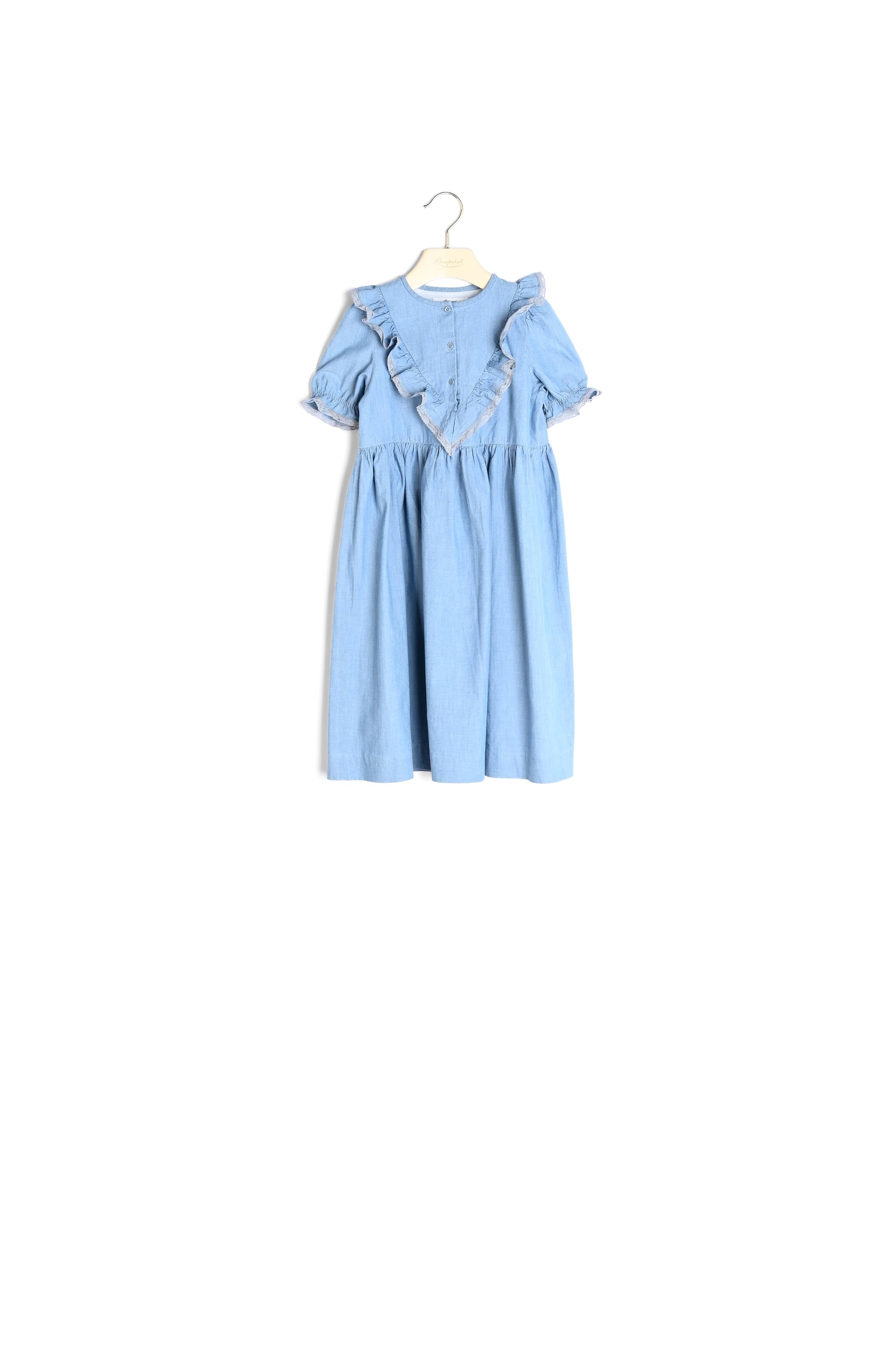 Robe avec dentelle Samelie - Bonpoint vintage