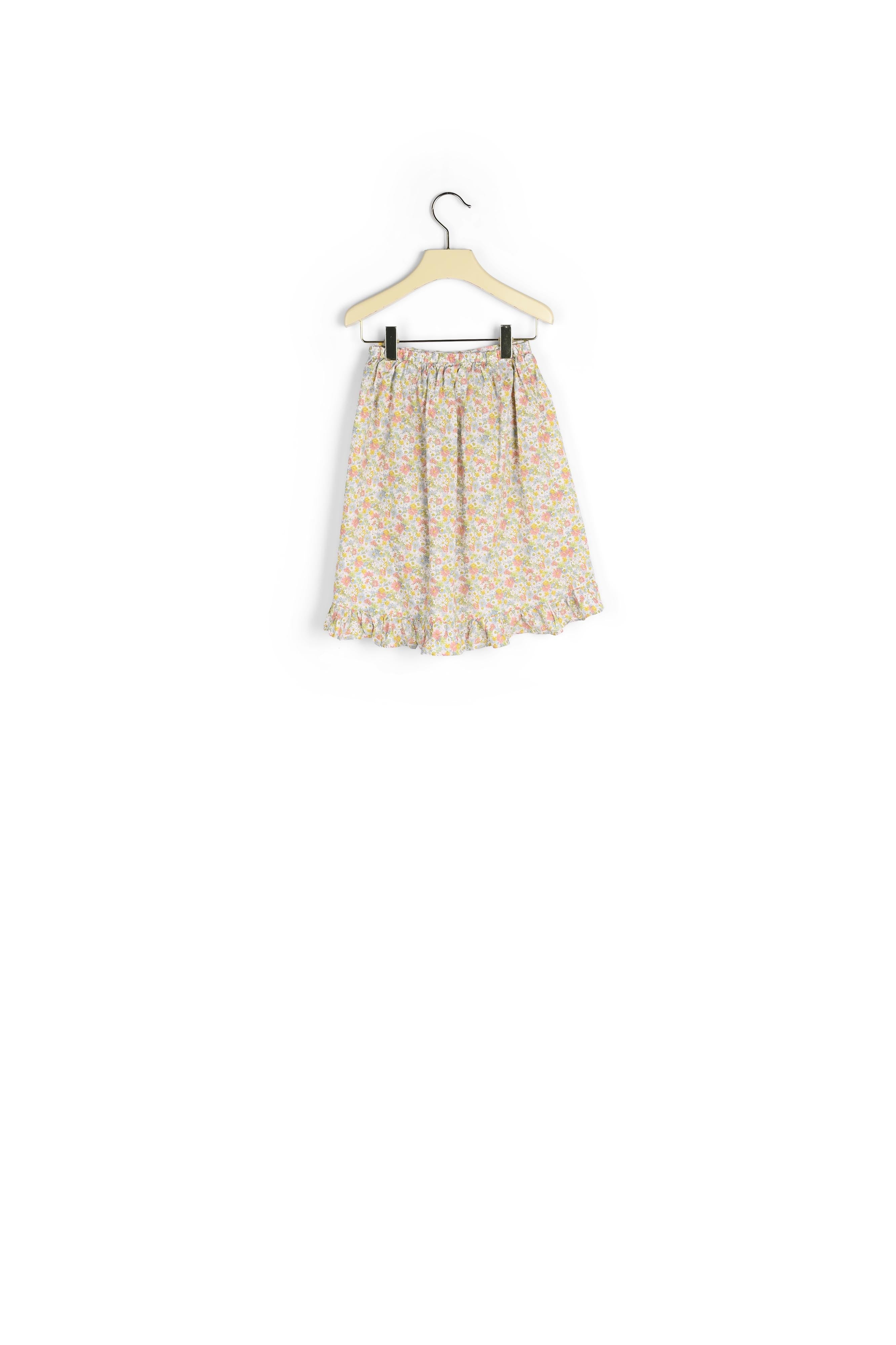 Jupe portefeuille en coton Liberty - Bonpoint vintage