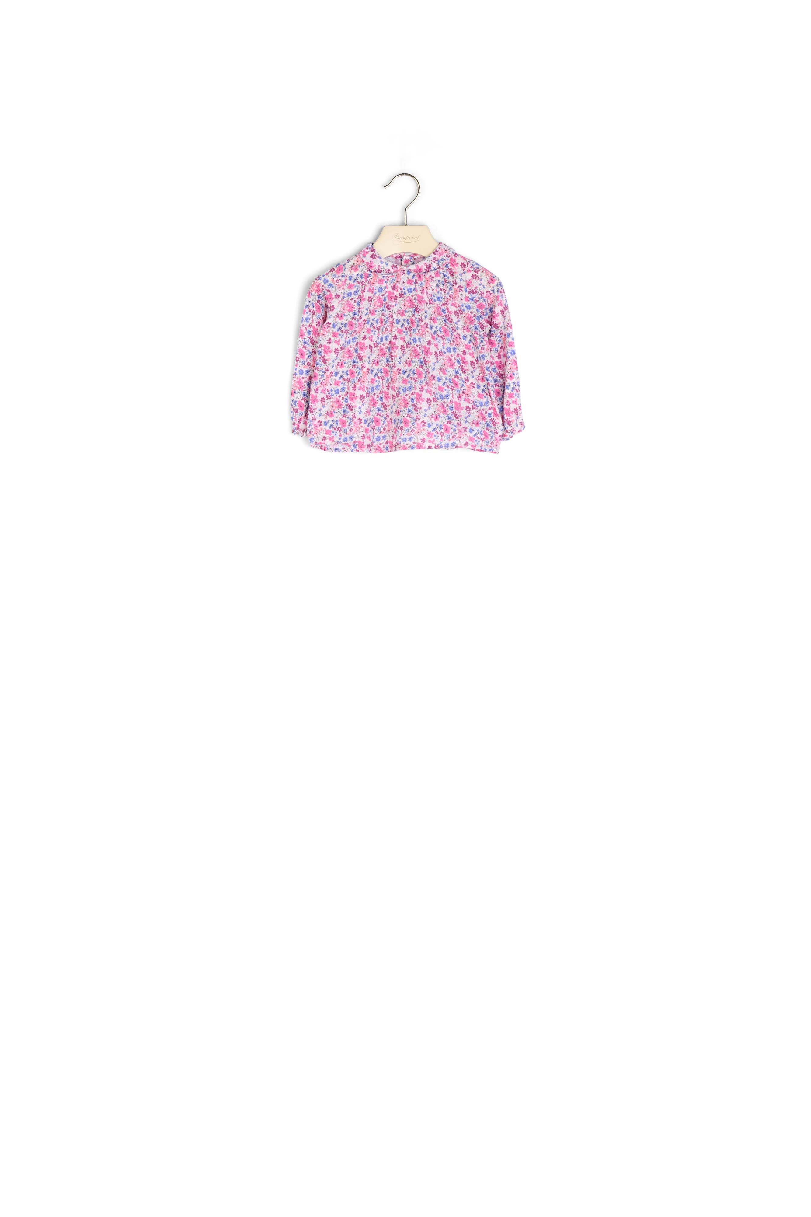 Blouse en crêpe de coton - Bonpoint vintage