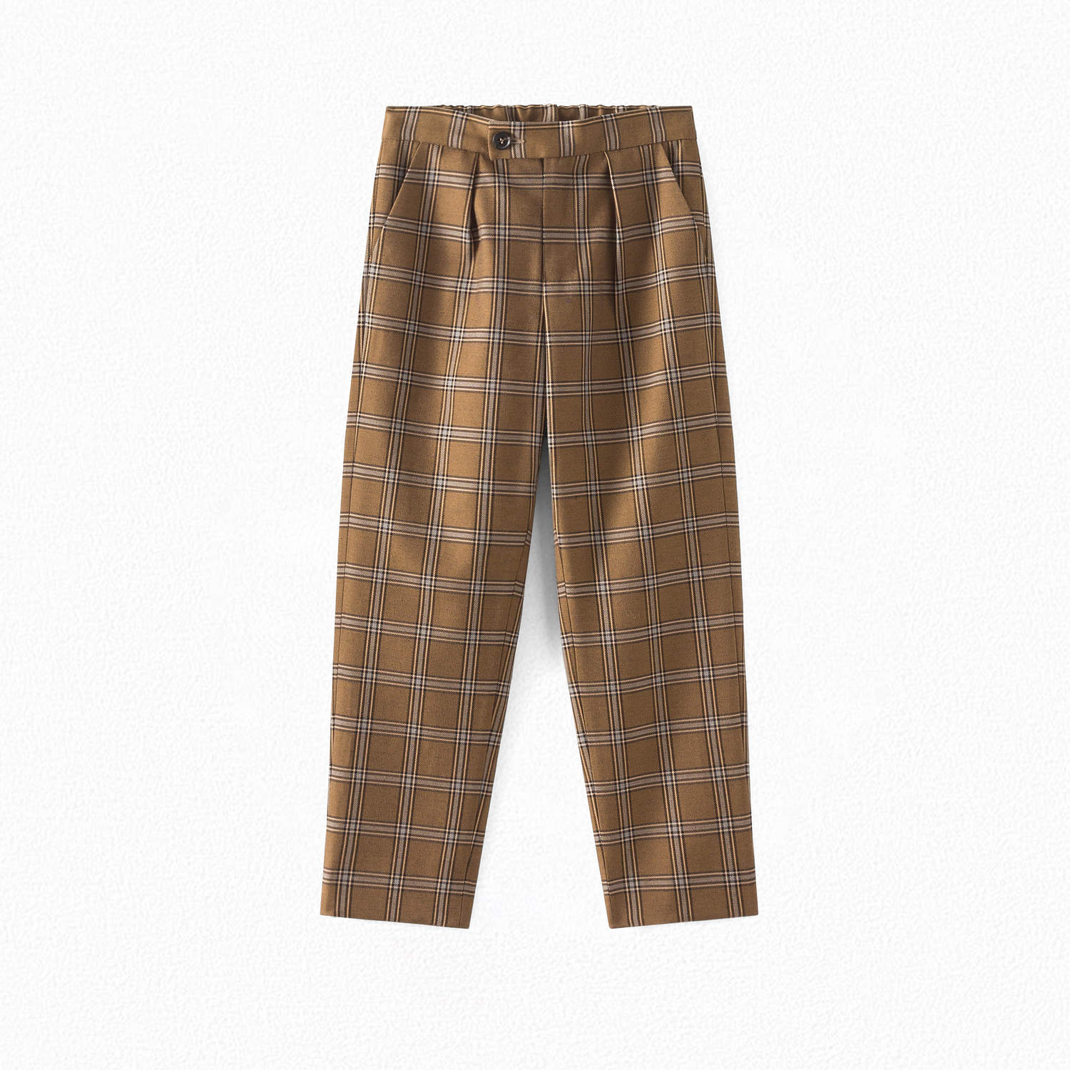 Pantalon à carreaux carreaux - Bonpoint vintage