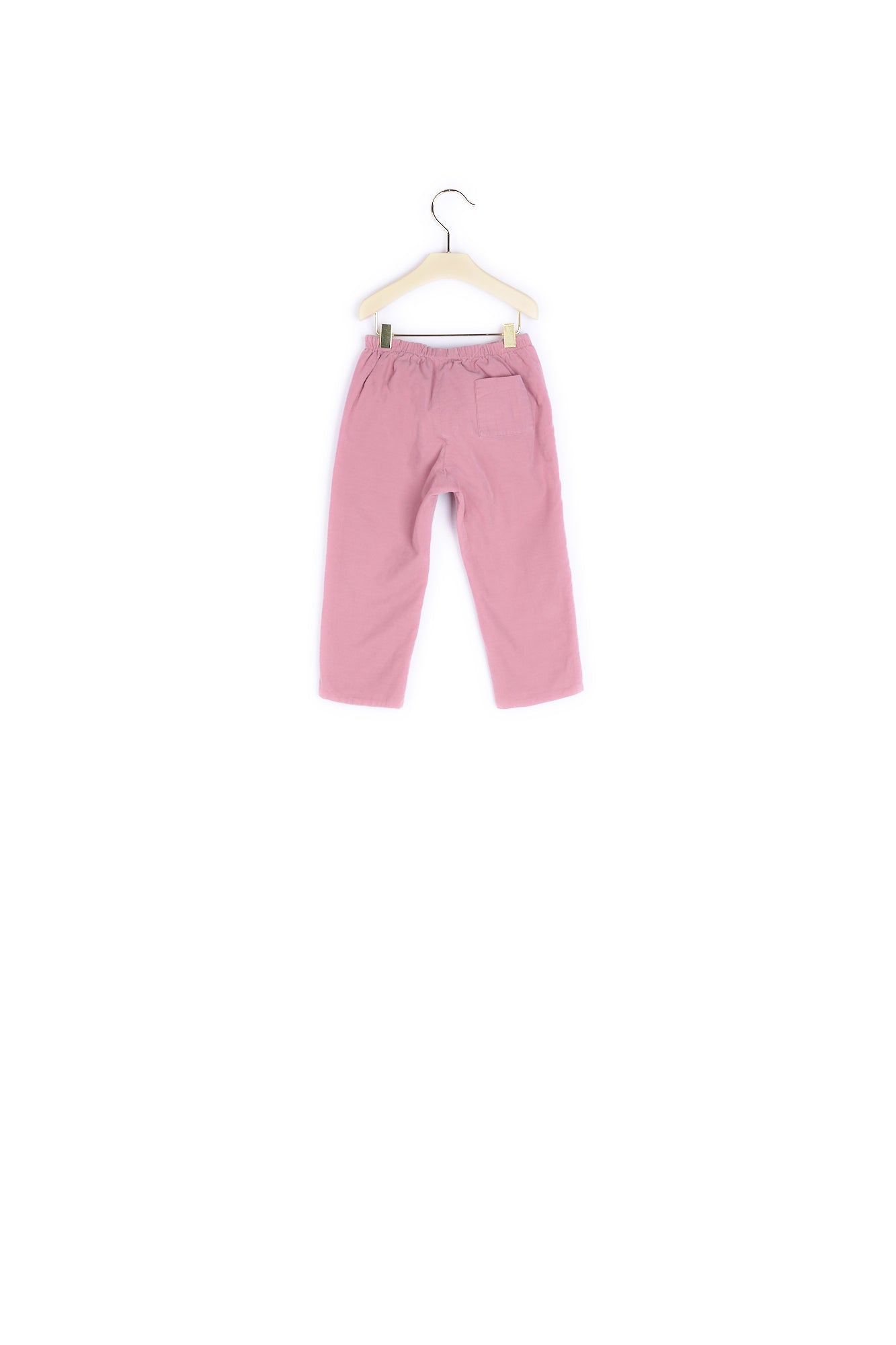 Pantalon bébé élastiqué en velours milleraies - Bonpoint vintage
