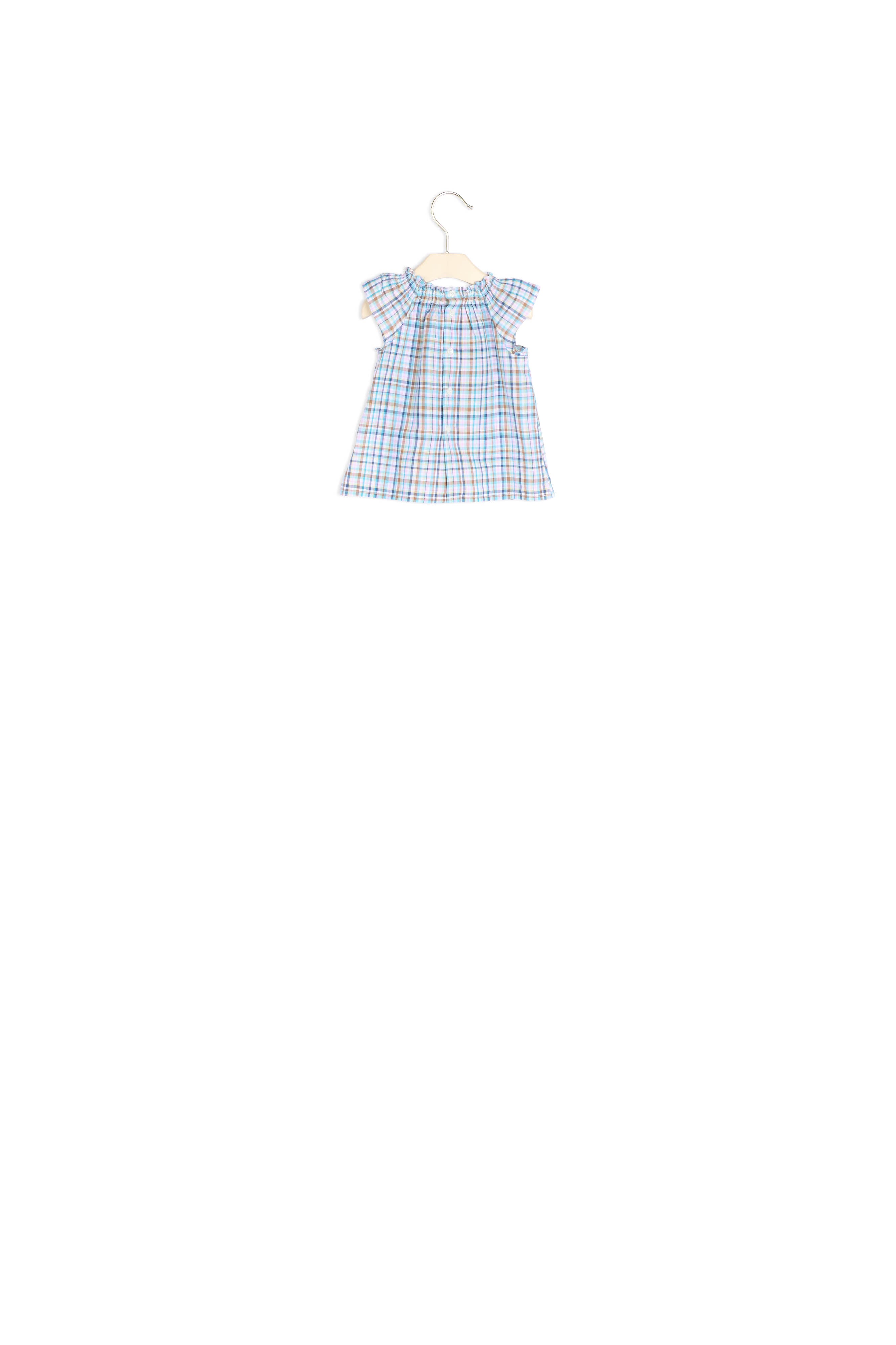 Blouse à petits carreaux - Bonpoint vintage